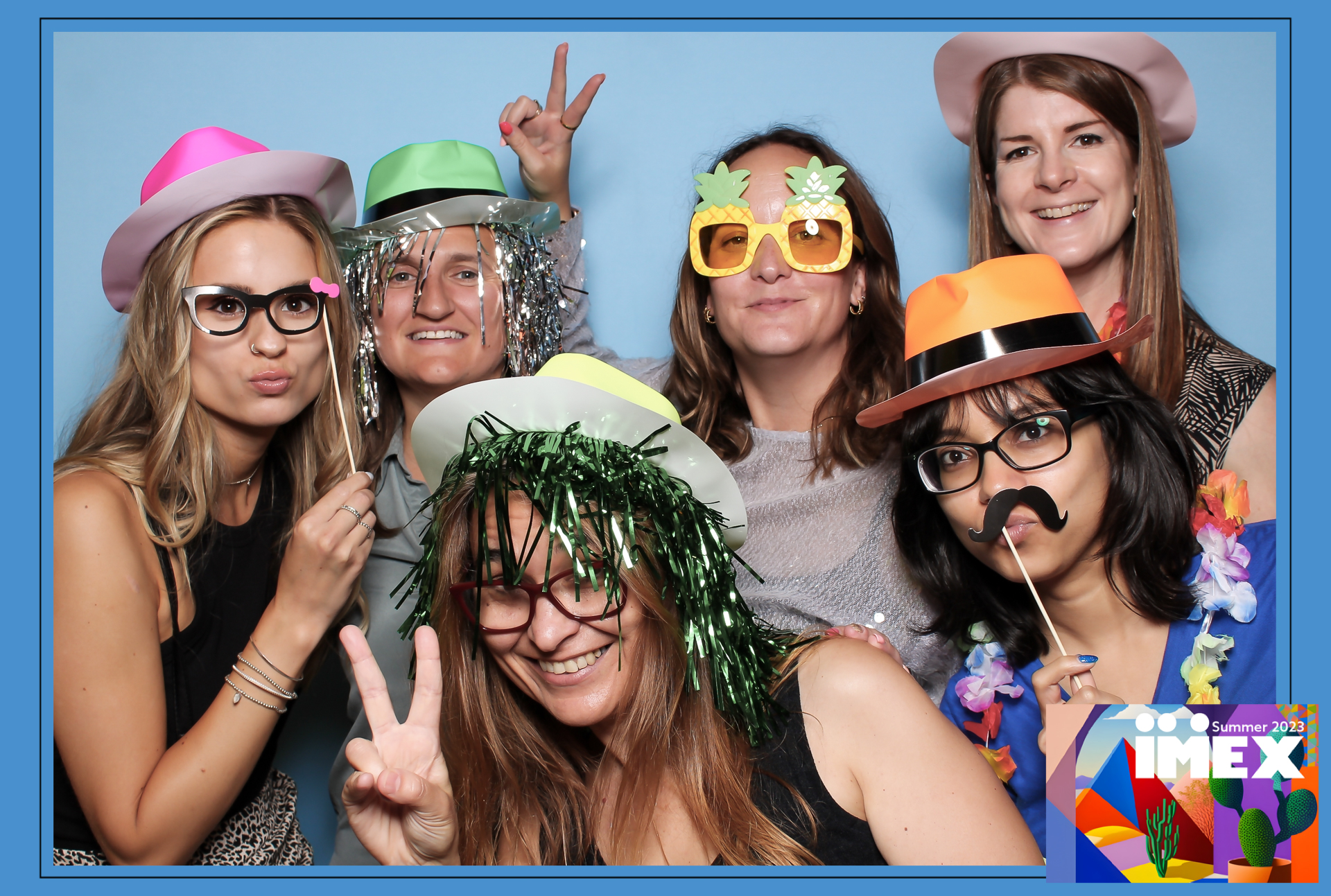 IMEX Summer Party 2023 - Classic Open Booth | View more photos from the event at gallery.freshbooths.com/u/FreshBooths/IMEX-Summer-Party-2023-Classic-Open-Booth