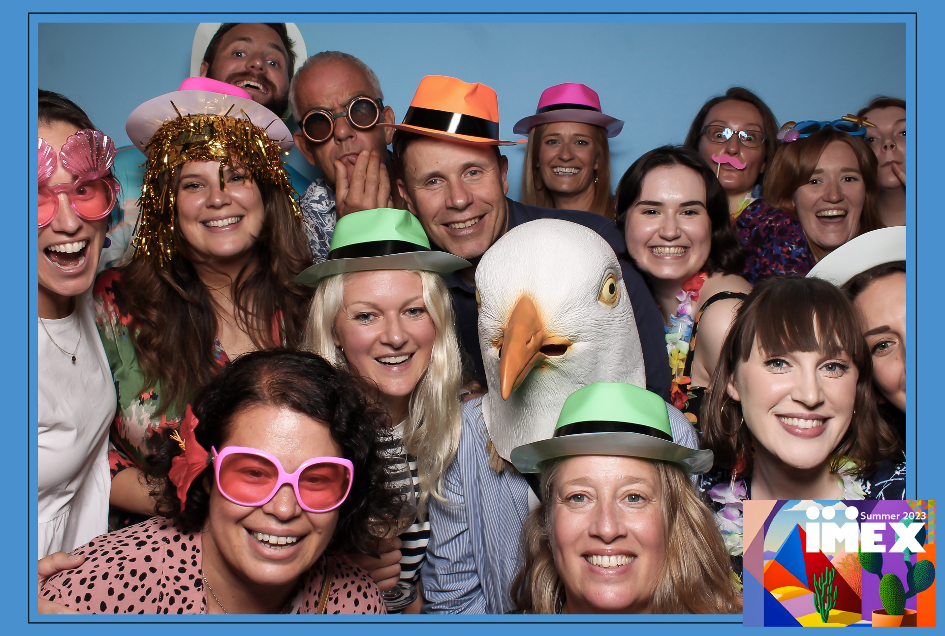 IMEX Summer Party 2023 - Classic Open Booth | View more photos from the event at gallery.freshbooths.com/u/FreshBooths/IMEX-Summer-Party-2023-Classic-Open-Booth