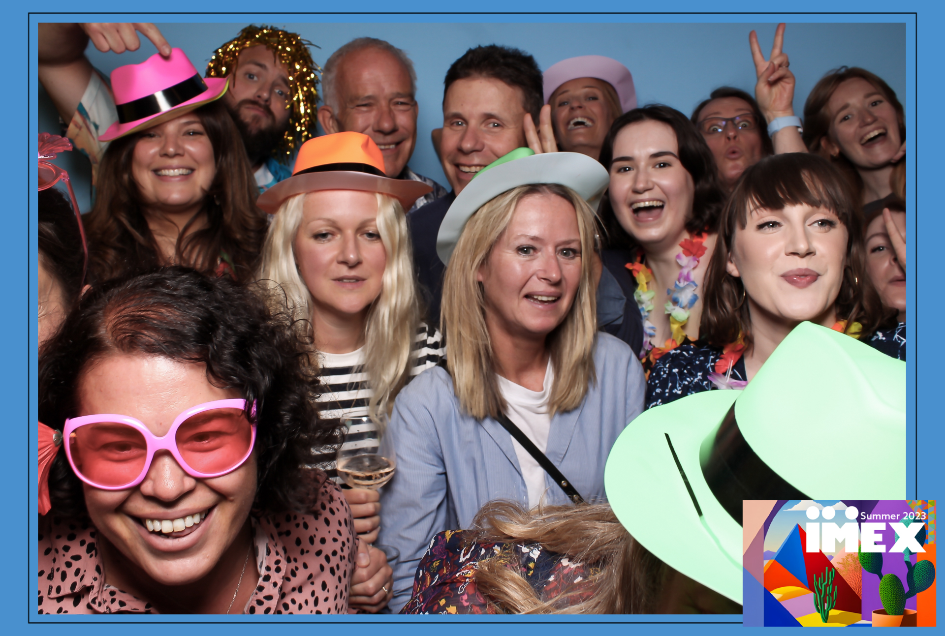 IMEX Summer Party 2023 - Classic Open Booth | View more photos from the event at gallery.freshbooths.com/u/FreshBooths/IMEX-Summer-Party-2023-Classic-Open-Booth