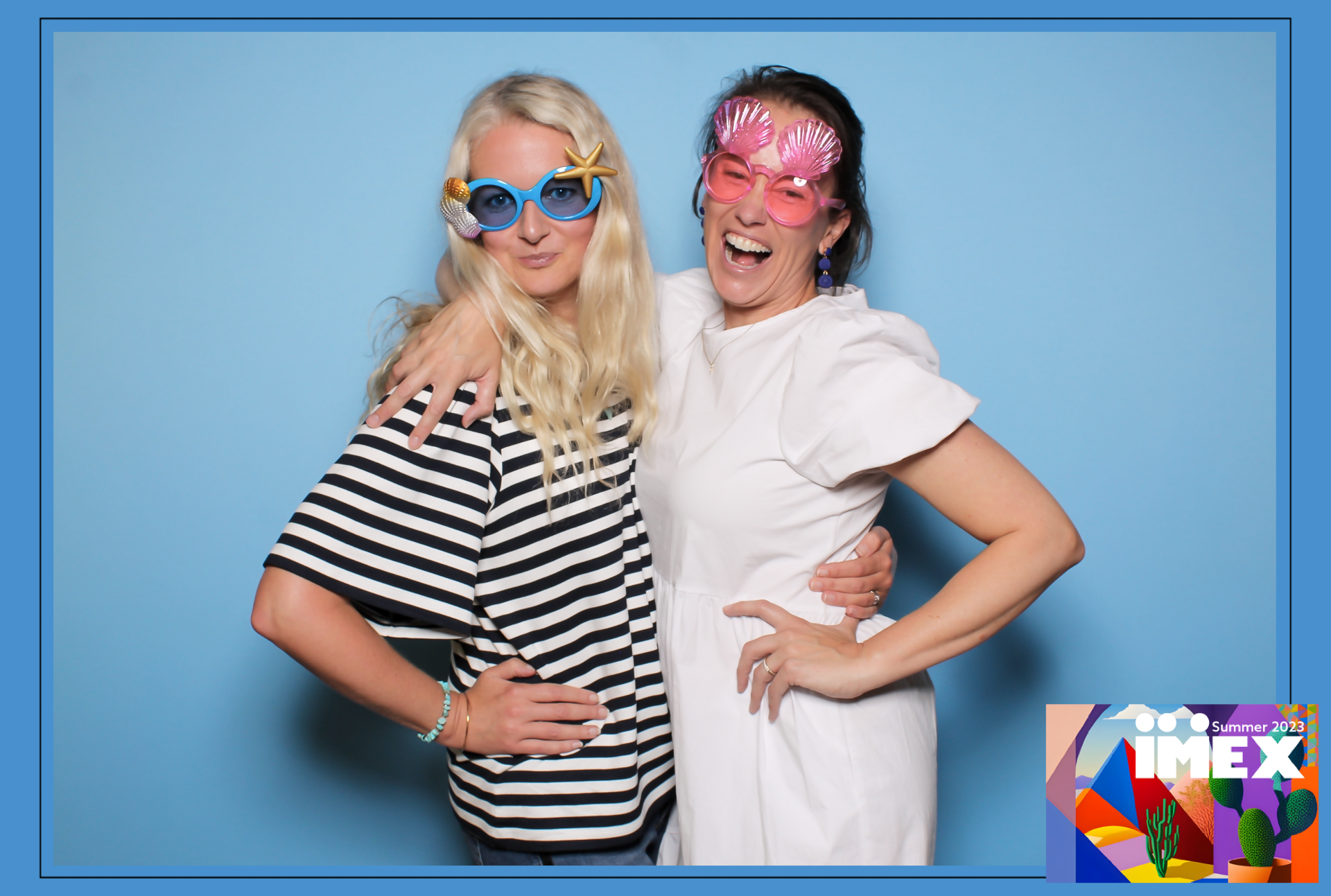 IMEX Summer Party 2023 - Classic Open Booth | View more photos from the event at gallery.freshbooths.com/u/FreshBooths/IMEX-Summer-Party-2023-Classic-Open-Booth