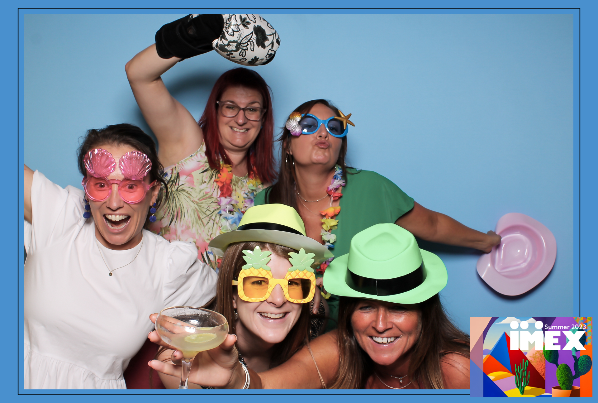 IMEX Summer Party 2023 - Classic Open Booth | View more photos from the event at gallery.freshbooths.com/u/FreshBooths/IMEX-Summer-Party-2023-Classic-Open-Booth