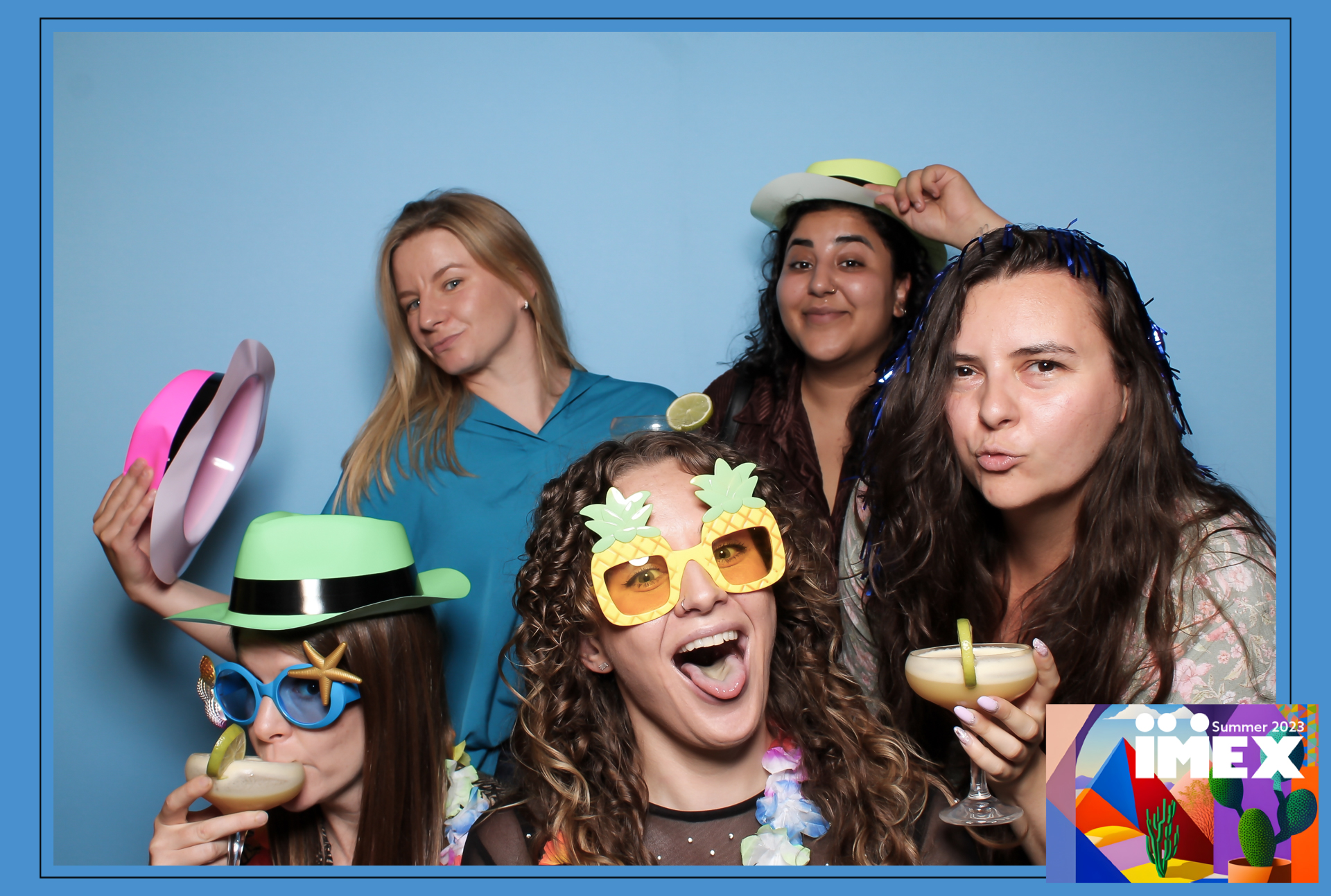 IMEX Summer Party 2023 - Classic Open Booth | View more photos from the event at gallery.freshbooths.com/u/FreshBooths/IMEX-Summer-Party-2023-Classic-Open-Booth