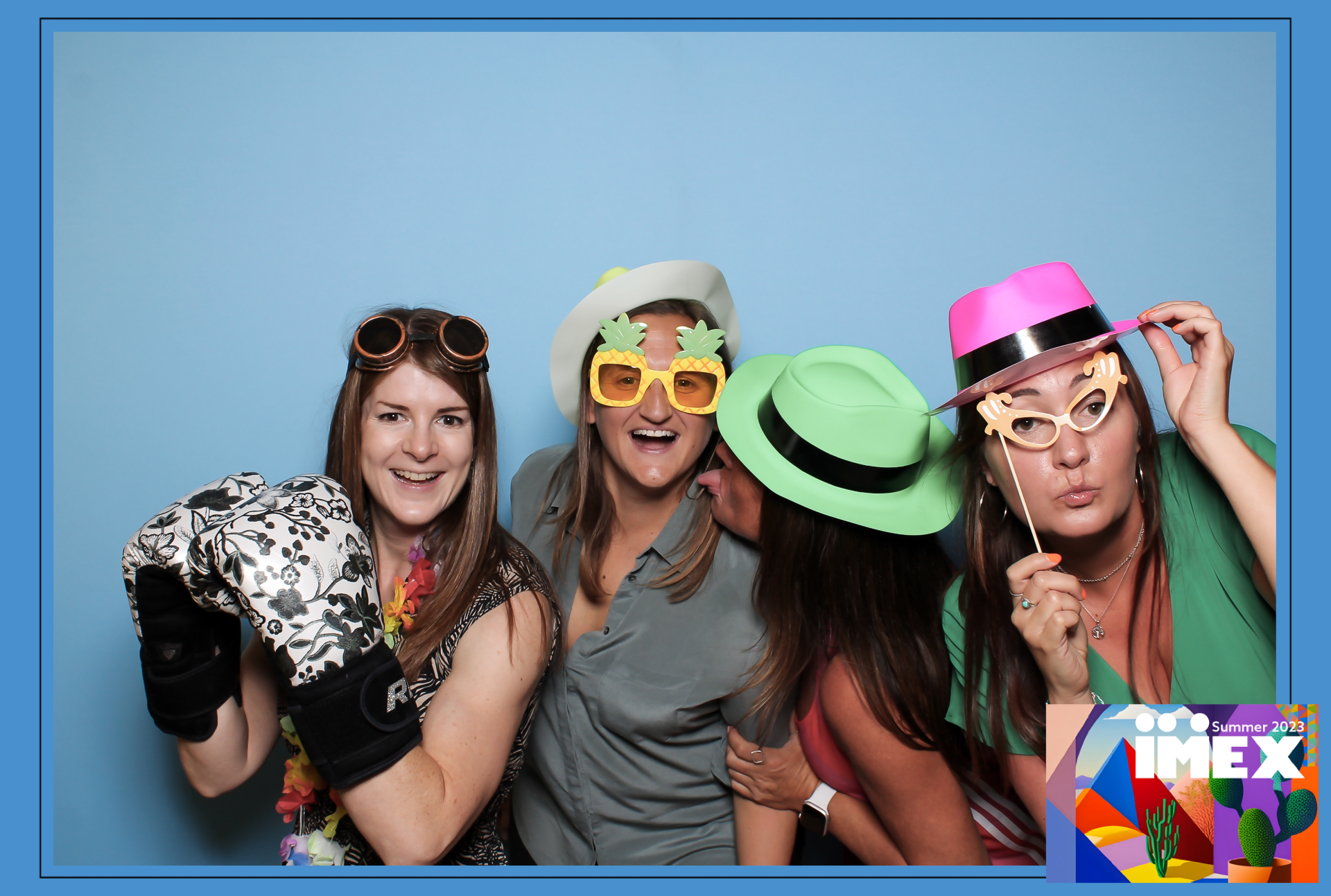 IMEX Summer Party 2023 - Classic Open Booth | View more photos from the event at gallery.freshbooths.com/u/FreshBooths/IMEX-Summer-Party-2023-Classic-Open-Booth