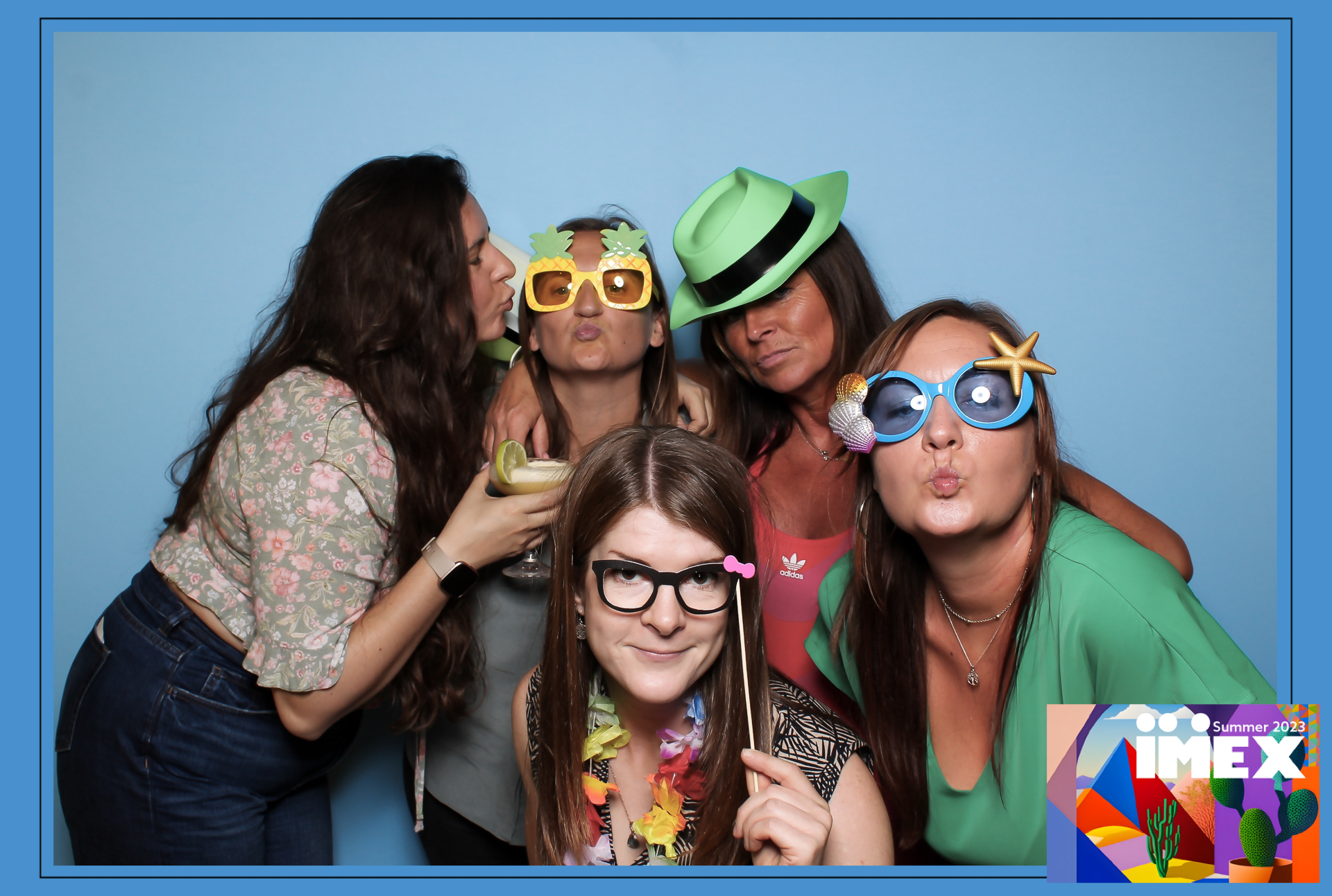 IMEX Summer Party 2023 - Classic Open Booth | View more photos from the event at gallery.freshbooths.com/u/FreshBooths/IMEX-Summer-Party-2023-Classic-Open-Booth