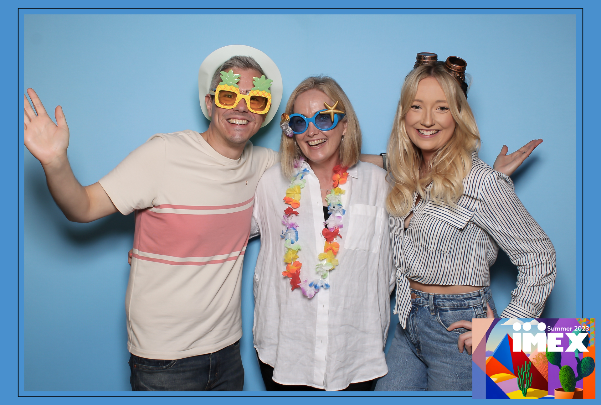 IMEX Summer Party 2023 - Classic Open Booth | View more photos from the event at gallery.freshbooths.com/u/FreshBooths/IMEX-Summer-Party-2023-Classic-Open-Booth
