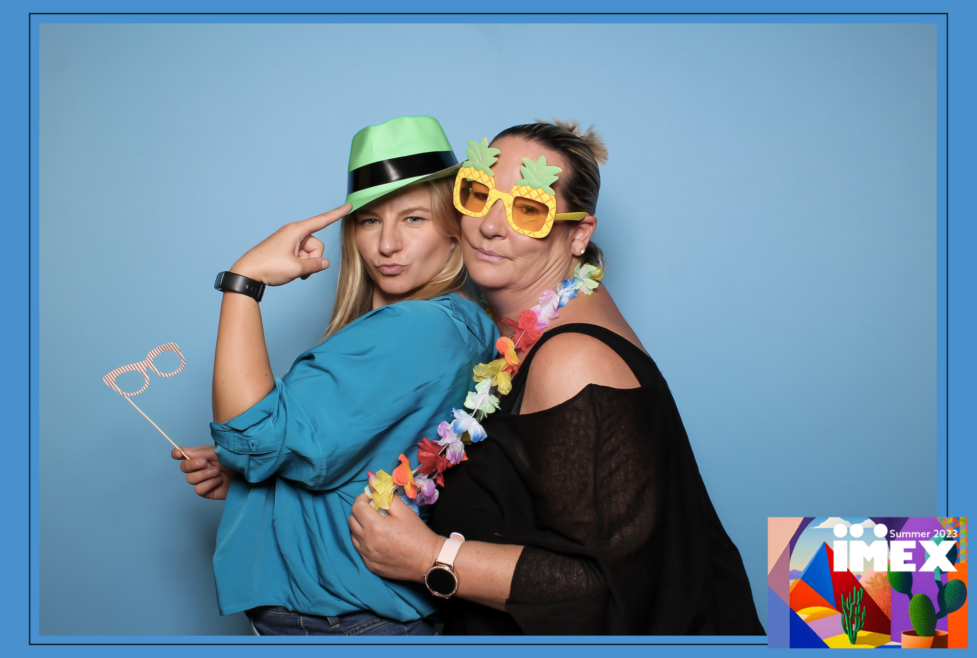 IMEX Summer Party 2023 - Classic Open Booth | View more photos from the event at gallery.freshbooths.com/u/FreshBooths/IMEX-Summer-Party-2023-Classic-Open-Booth