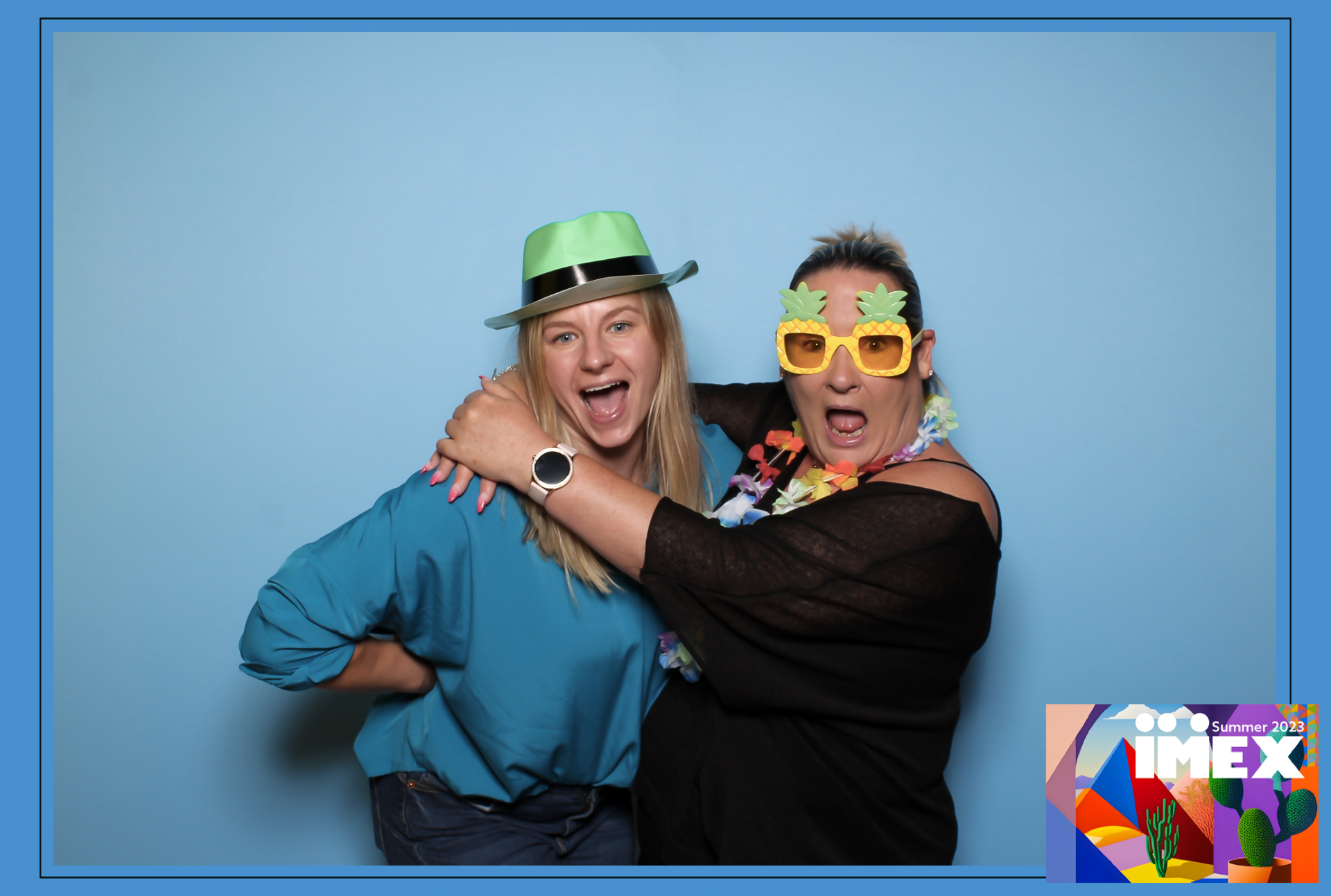 IMEX Summer Party 2023 - Classic Open Booth | View more photos from the event at gallery.freshbooths.com/u/FreshBooths/IMEX-Summer-Party-2023-Classic-Open-Booth