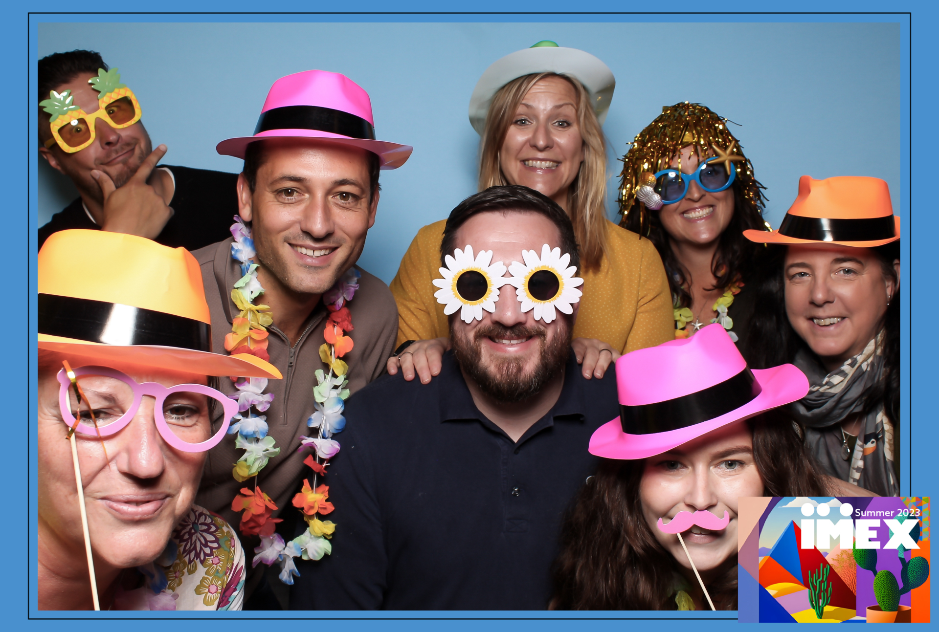 IMEX Summer Party 2023 - Classic Open Booth | View more photos from the event at gallery.freshbooths.com/u/FreshBooths/IMEX-Summer-Party-2023-Classic-Open-Booth