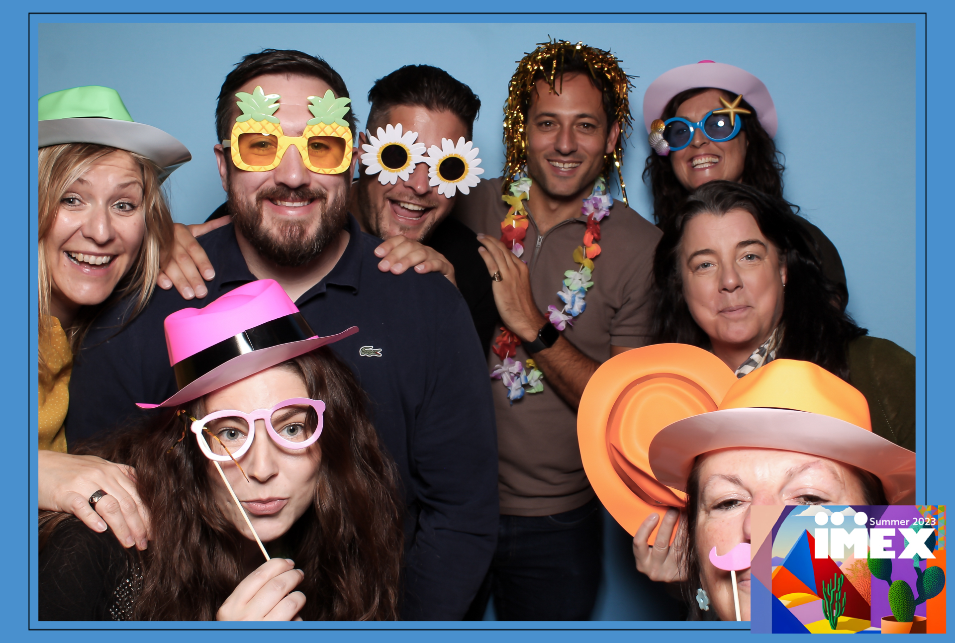 IMEX Summer Party 2023 - Classic Open Booth | View more photos from the event at gallery.freshbooths.com/u/FreshBooths/IMEX-Summer-Party-2023-Classic-Open-Booth