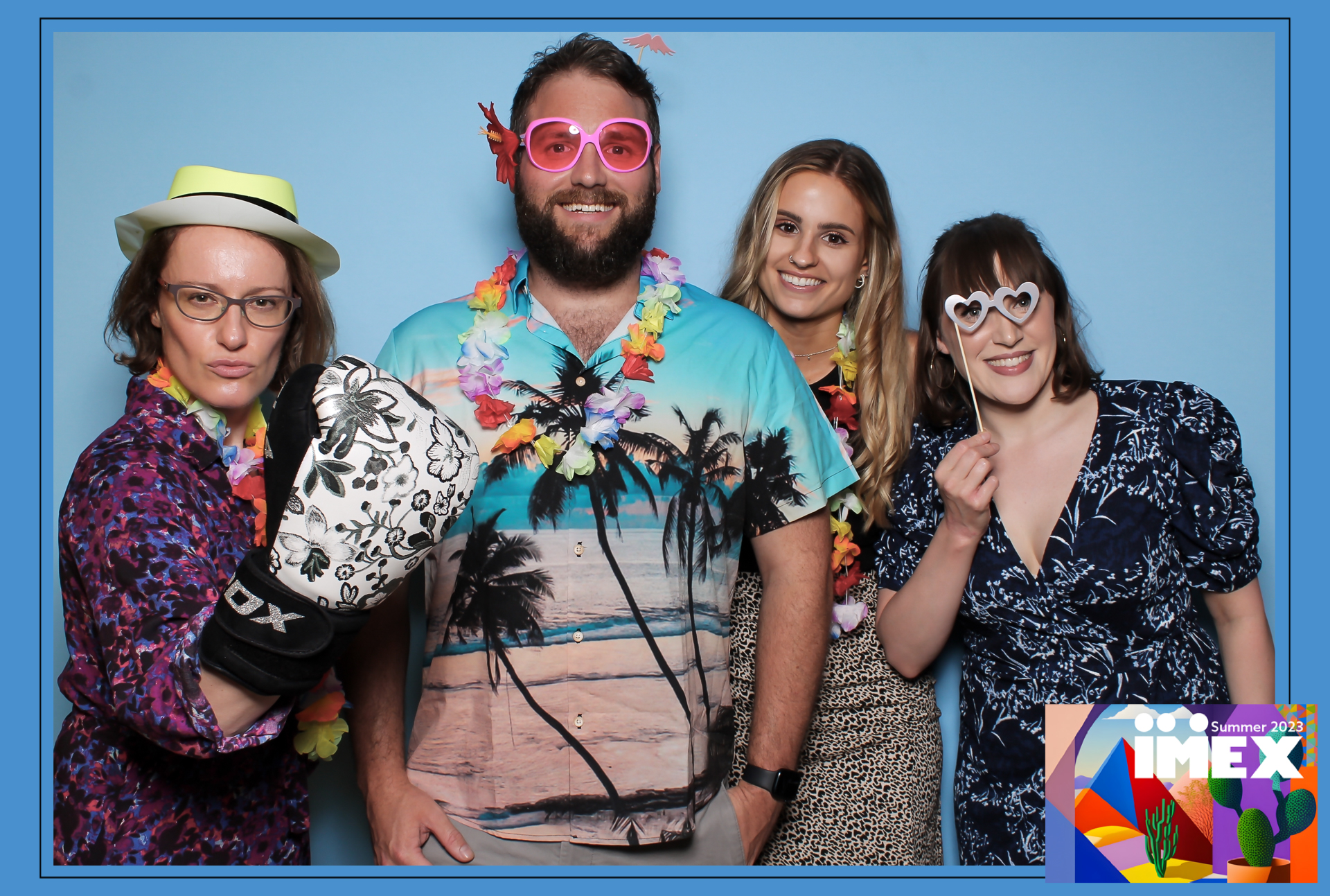 IMEX Summer Party 2023 - Classic Open Booth | View more photos from the event at gallery.freshbooths.com/u/FreshBooths/IMEX-Summer-Party-2023-Classic-Open-Booth