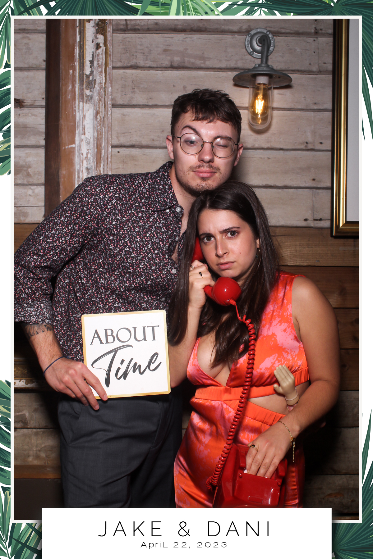 Jake & Dani - Selfie Mirror | View more photos from the event at gallery.freshbooths.com/u/FreshBooths/Jake-Dani-Selfie-Mirror