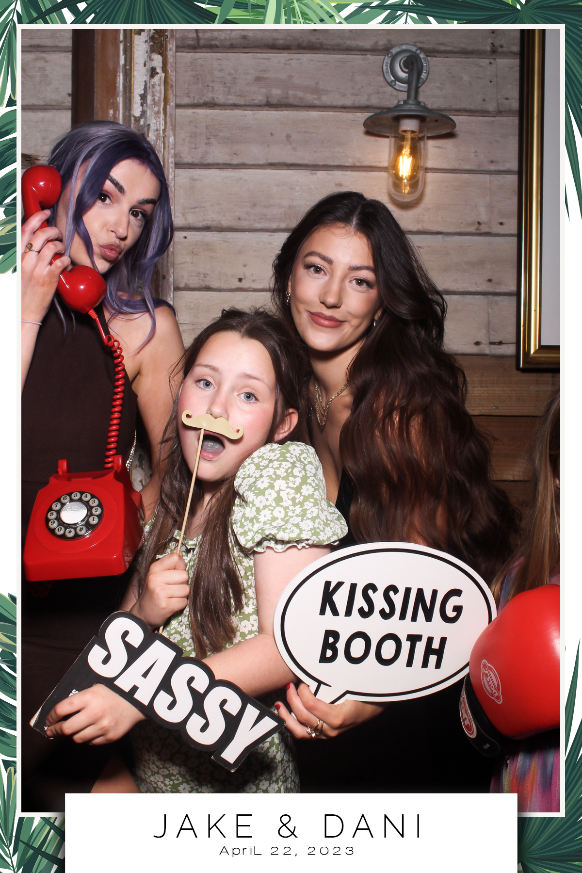 Jake & Dani - Selfie Mirror | View more photos from the event at gallery.freshbooths.com/u/FreshBooths/Jake-Dani-Selfie-Mirror