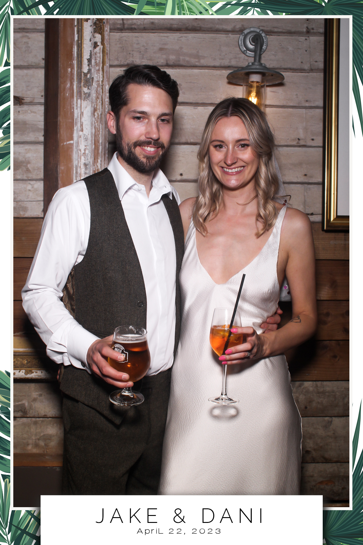 Jake & Dani - Selfie Mirror | View more photos from the event at gallery.freshbooths.com/u/FreshBooths/Jake-Dani-Selfie-Mirror