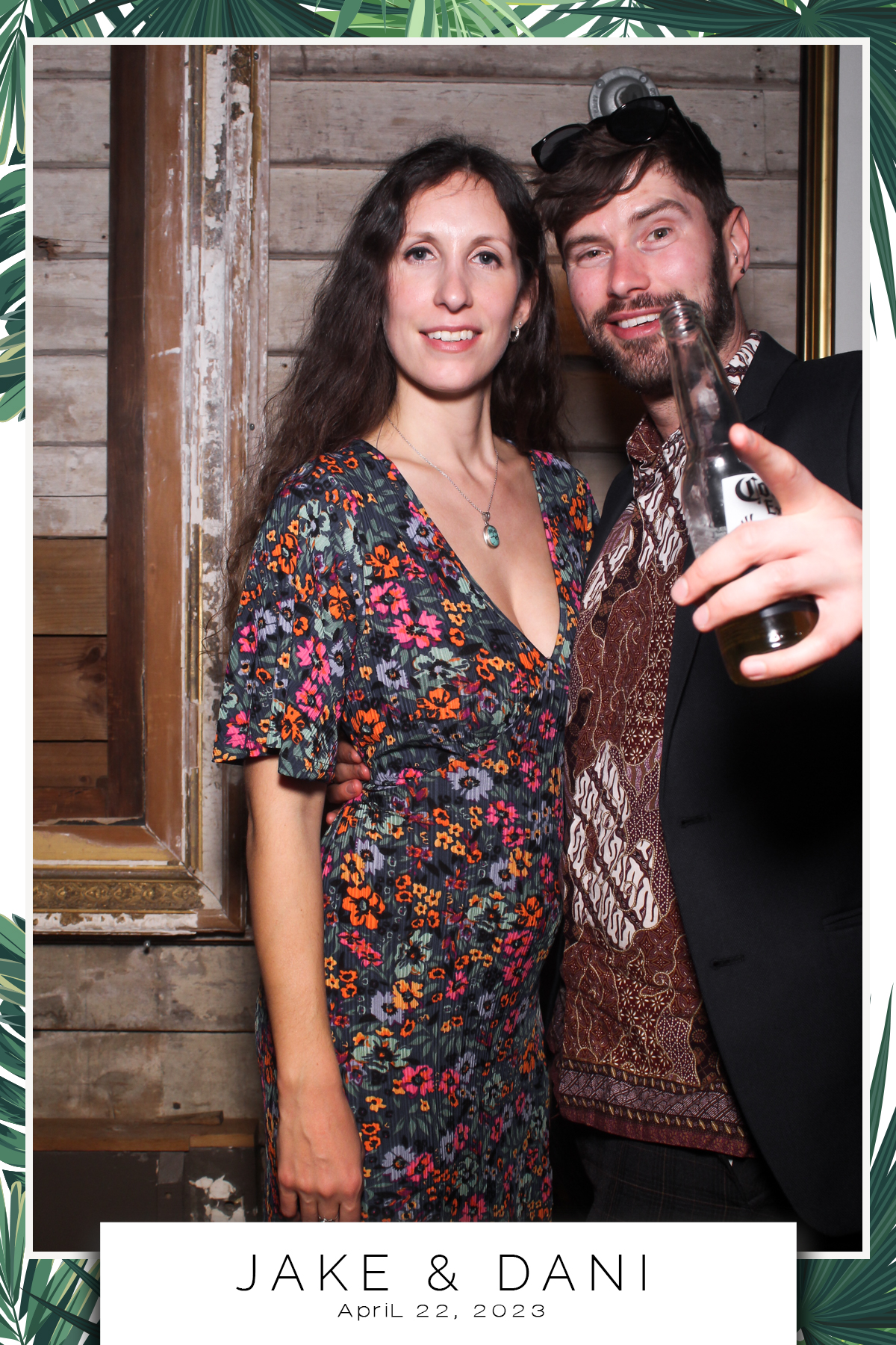 Jake & Dani - Selfie Mirror | View more photos from the event at gallery.freshbooths.com/u/FreshBooths/Jake-Dani-Selfie-Mirror