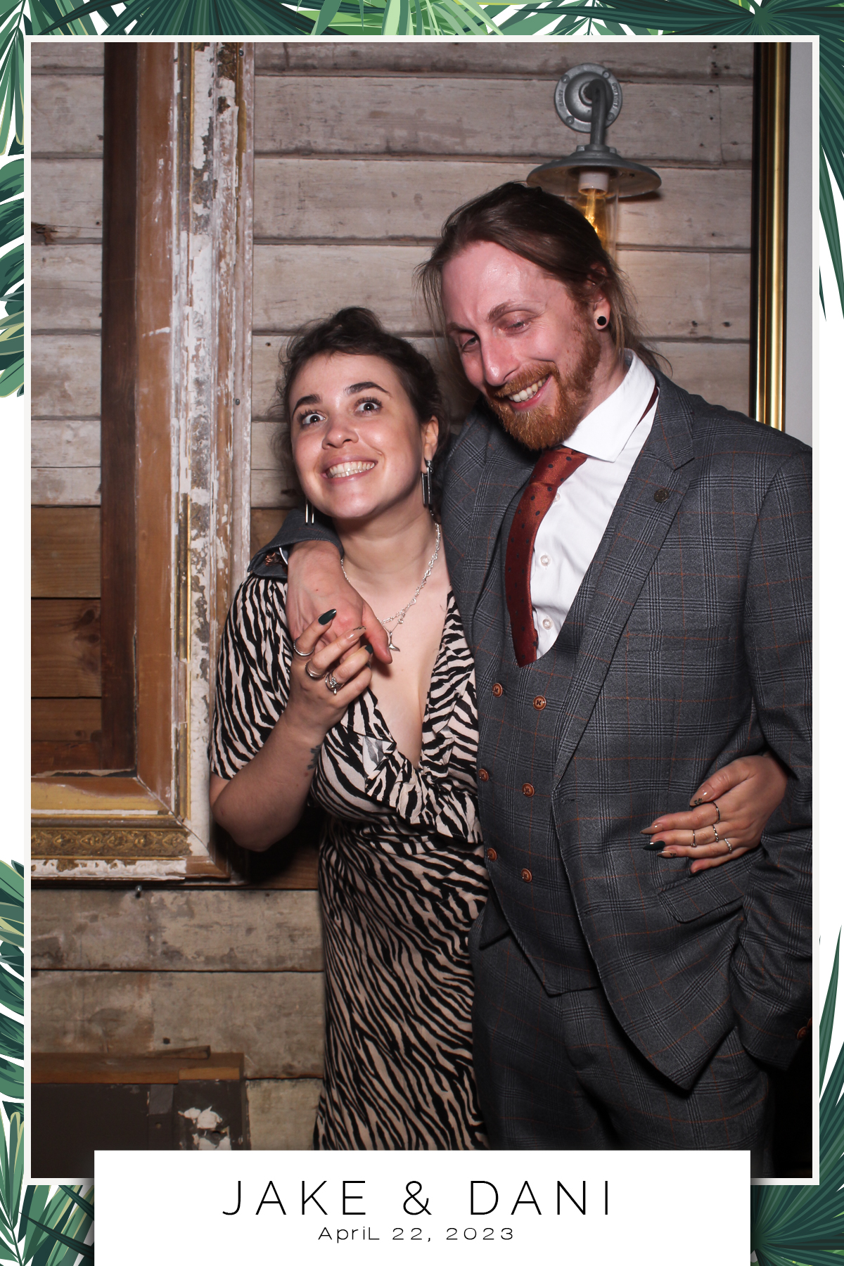 Jake & Dani - Selfie Mirror | View more photos from the event at gallery.freshbooths.com/u/FreshBooths/Jake-Dani-Selfie-Mirror