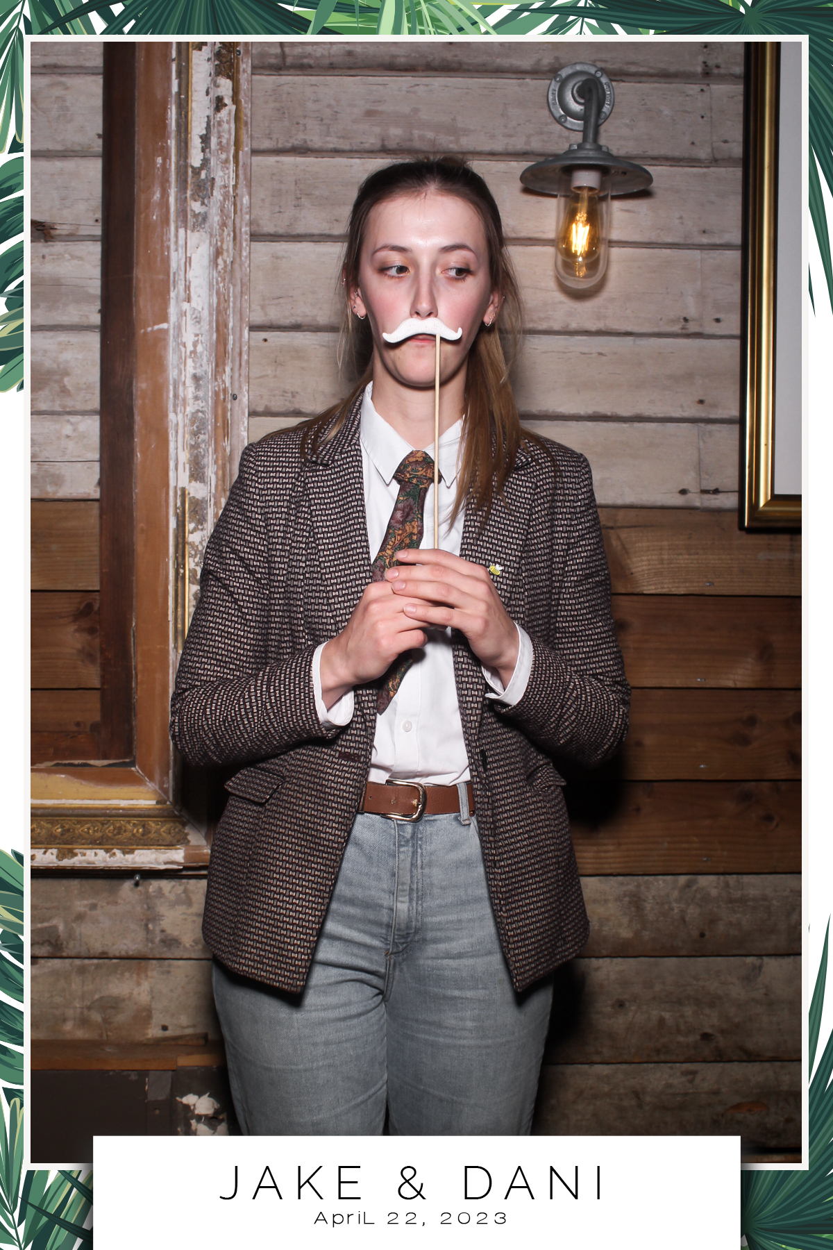 Jake & Dani - Selfie Mirror | View more photos from the event at gallery.freshbooths.com/u/FreshBooths/Jake-Dani-Selfie-Mirror