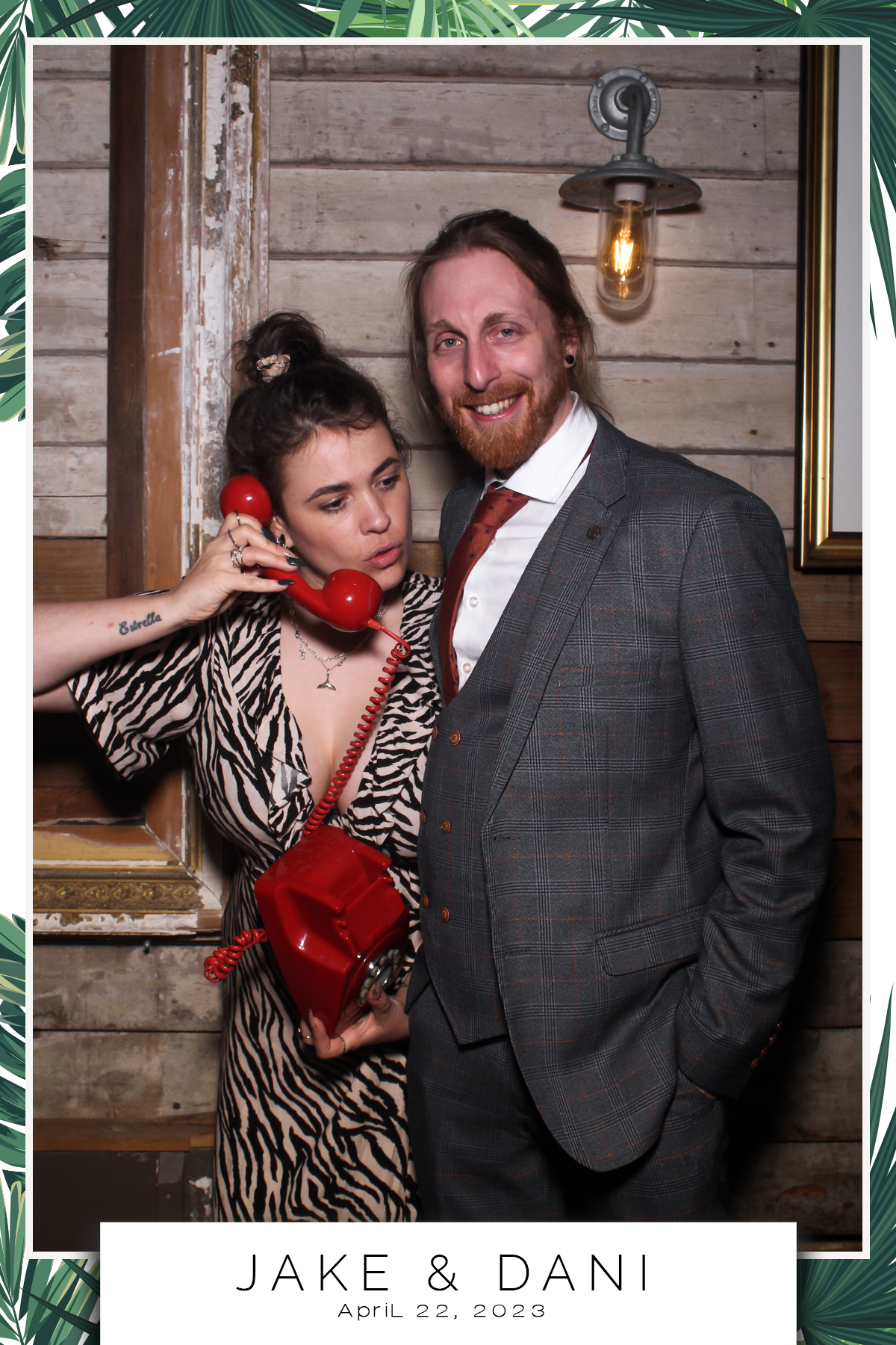 Jake & Dani - Selfie Mirror | View more photos from the event at gallery.freshbooths.com/u/FreshBooths/Jake-Dani-Selfie-Mirror