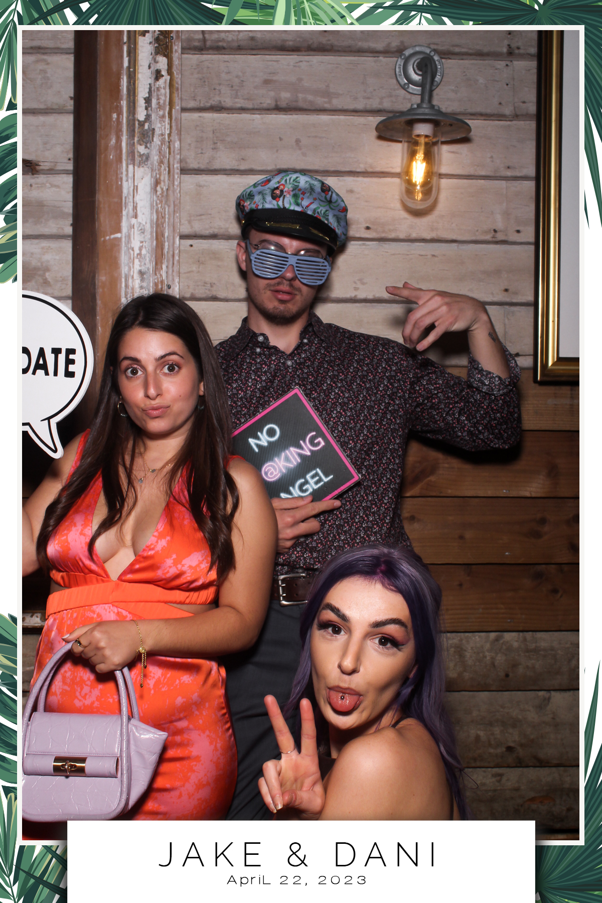 Jake & Dani - Selfie Mirror | View more photos from the event at gallery.freshbooths.com/u/FreshBooths/Jake-Dani-Selfie-Mirror