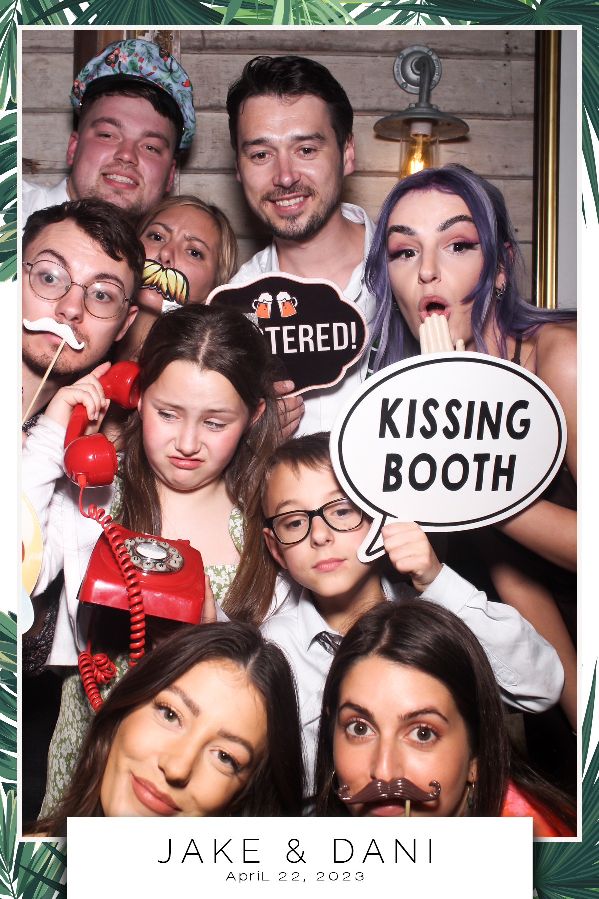 Jake & Dani - Selfie Mirror | View more photos from the event at gallery.freshbooths.com/u/FreshBooths/Jake-Dani-Selfie-Mirror