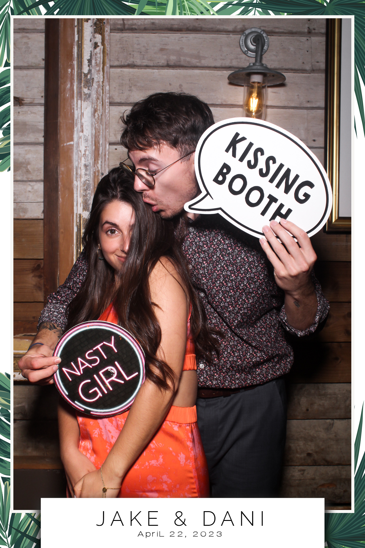 Jake & Dani - Selfie Mirror | View more photos from the event at gallery.freshbooths.com/u/FreshBooths/Jake-Dani-Selfie-Mirror
