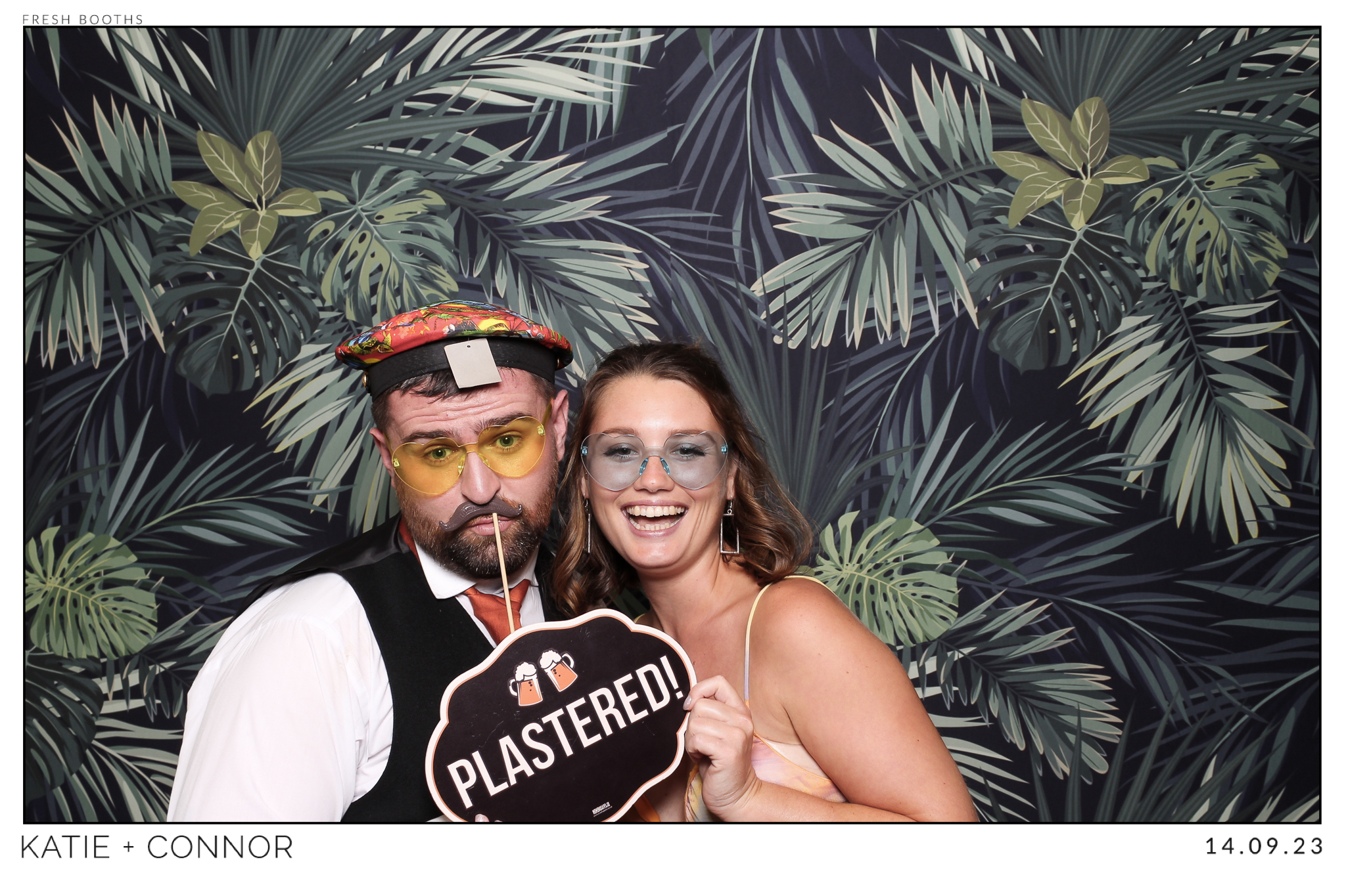 Katie & Connor Wedding - Classic Open Booth | View more photos from the event at gallery.freshbooths.com/u/FreshBooths/Katie-Connor-Wedding-Classic-Open-Booth