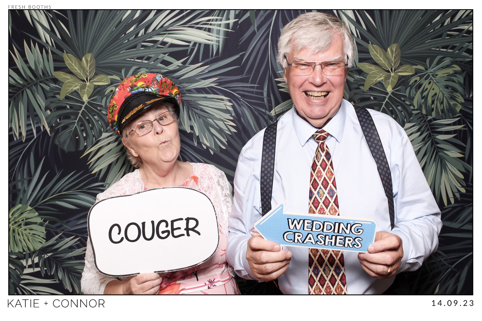 Katie & Connor Wedding - Classic Open Booth | View more photos from the event at gallery.freshbooths.com/u/FreshBooths/Katie-Connor-Wedding-Classic-Open-Booth