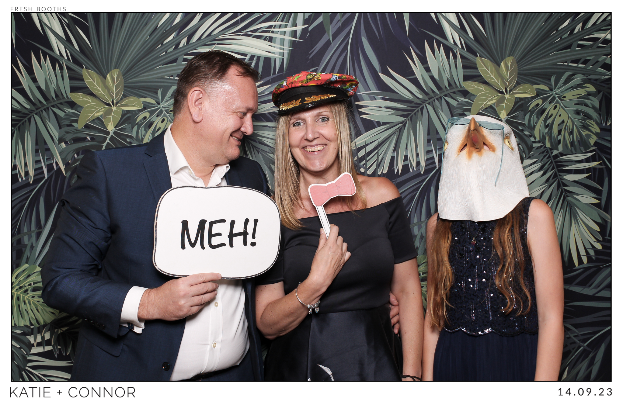 Katie & Connor Wedding - Classic Open Booth | View more photos from the event at gallery.freshbooths.com/u/FreshBooths/Katie-Connor-Wedding-Classic-Open-Booth