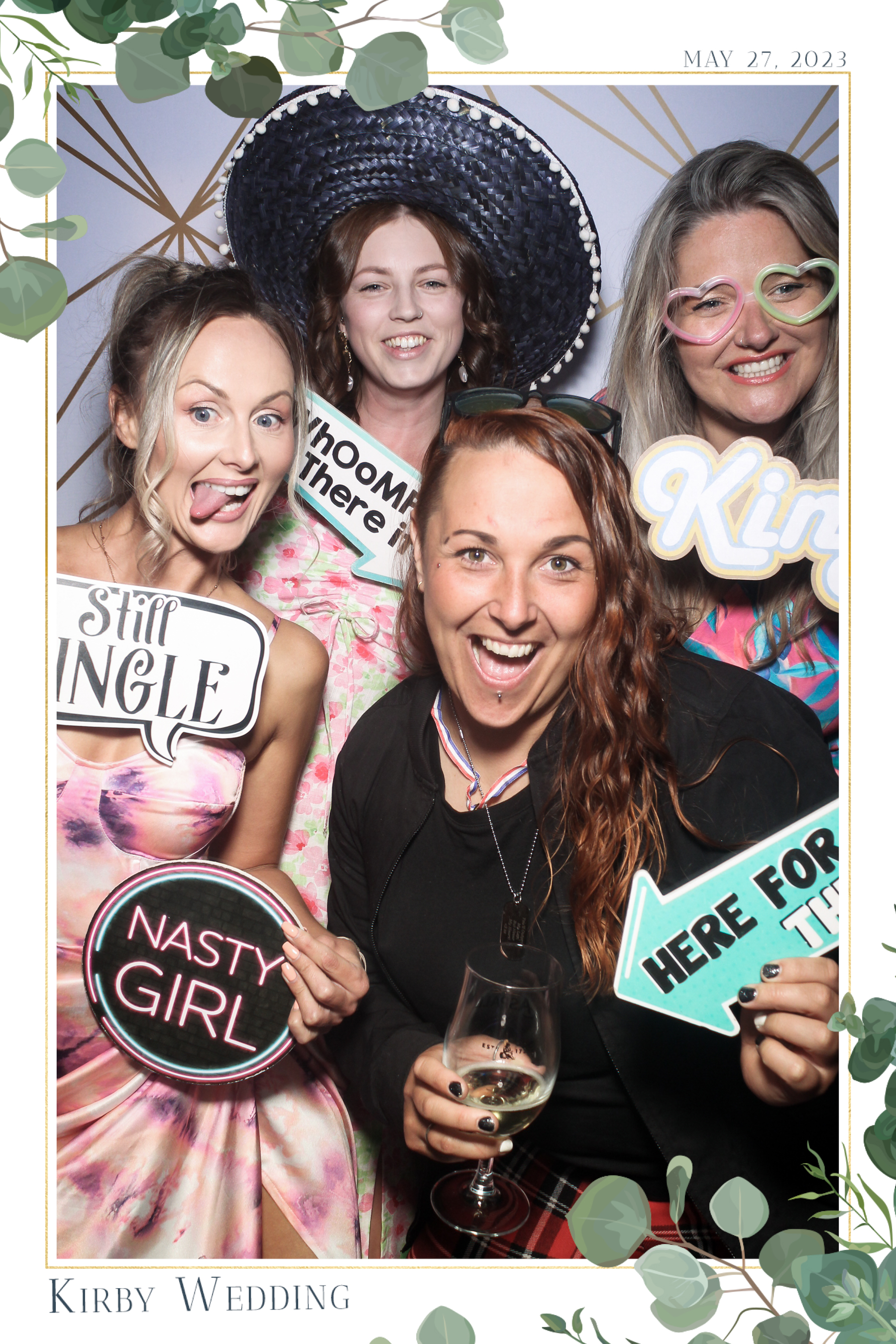 Kirby Wedding - Selfie Mirror | View more photos from the event at gallery.freshbooths.com/u/FreshBooths/Kirby-Wedding-Selfie-Mirror