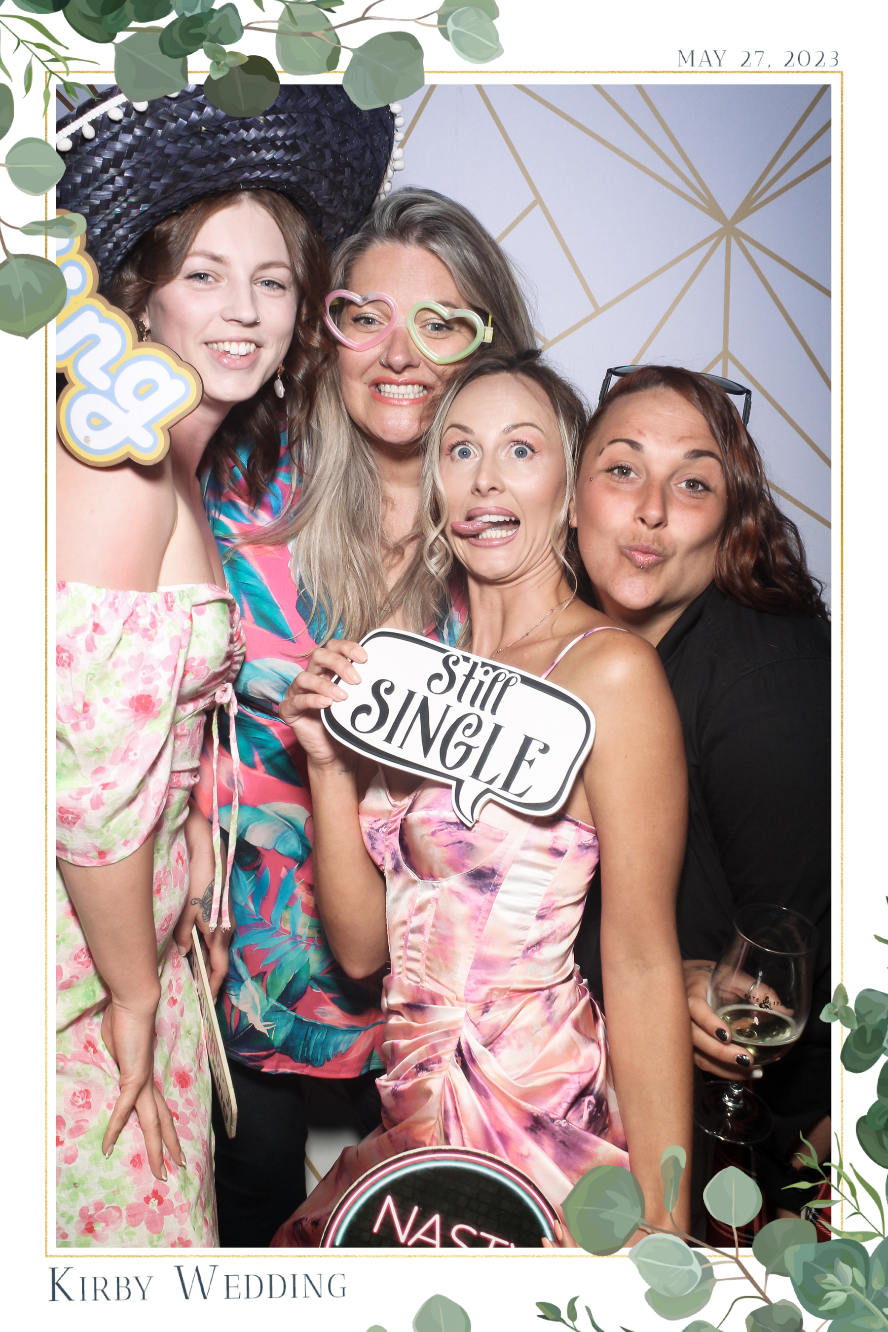 Kirby Wedding - Selfie Mirror | View more photos from the event at gallery.freshbooths.com/u/FreshBooths/Kirby-Wedding-Selfie-Mirror