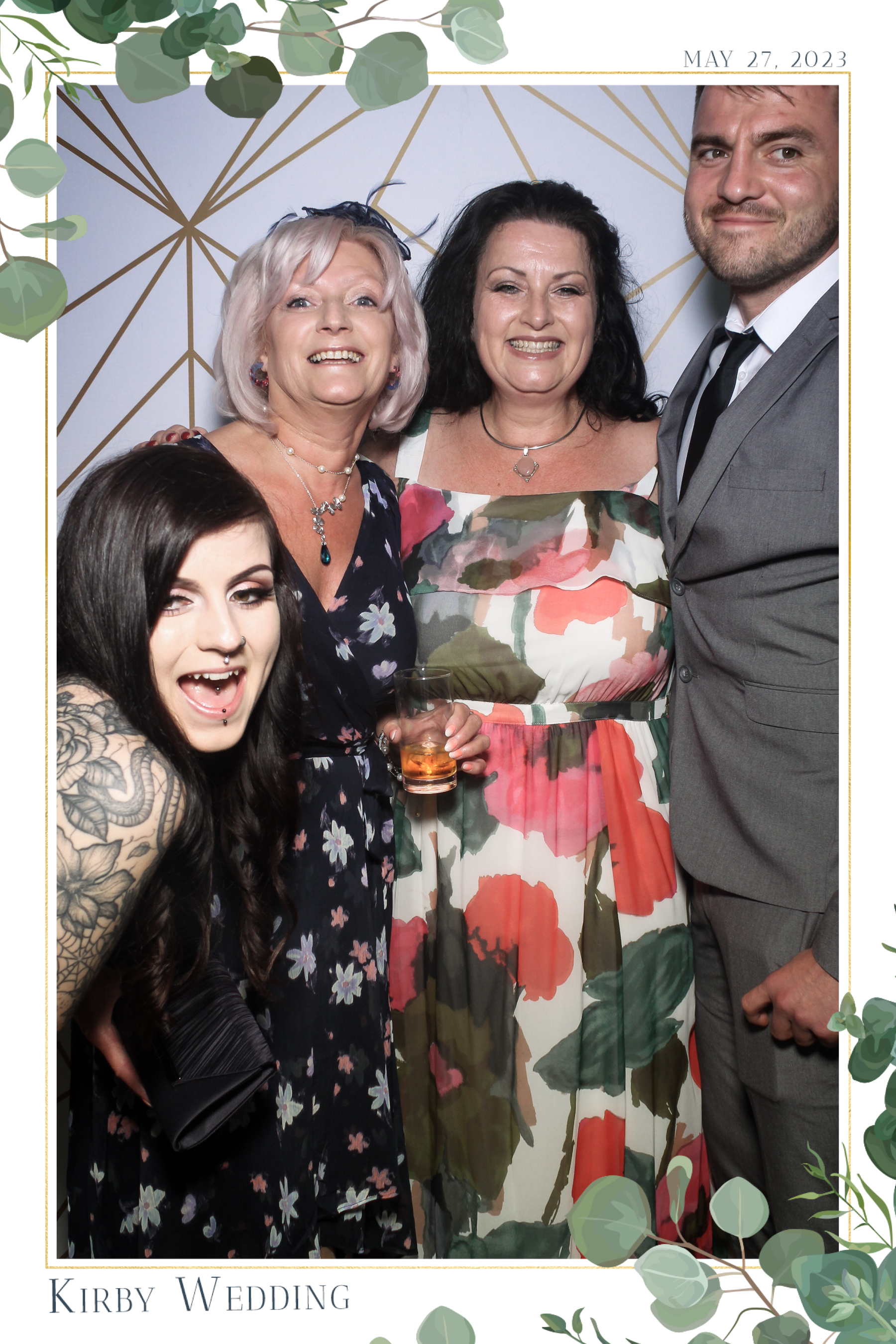 Kirby Wedding - Selfie Mirror | View more photos from the event at gallery.freshbooths.com/u/FreshBooths/Kirby-Wedding-Selfie-Mirror