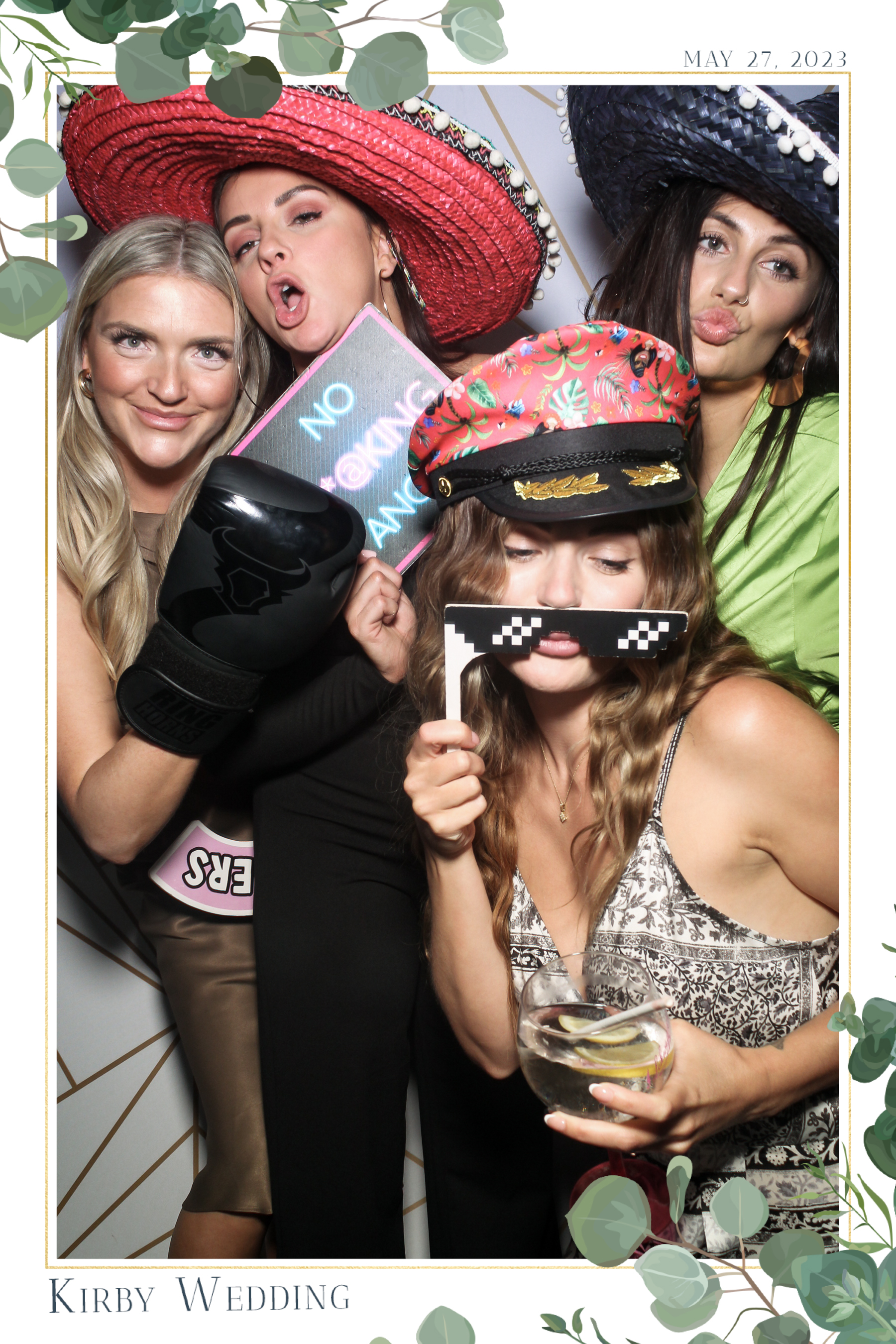 Kirby Wedding - Selfie Mirror | View more photos from the event at gallery.freshbooths.com/u/FreshBooths/Kirby-Wedding-Selfie-Mirror