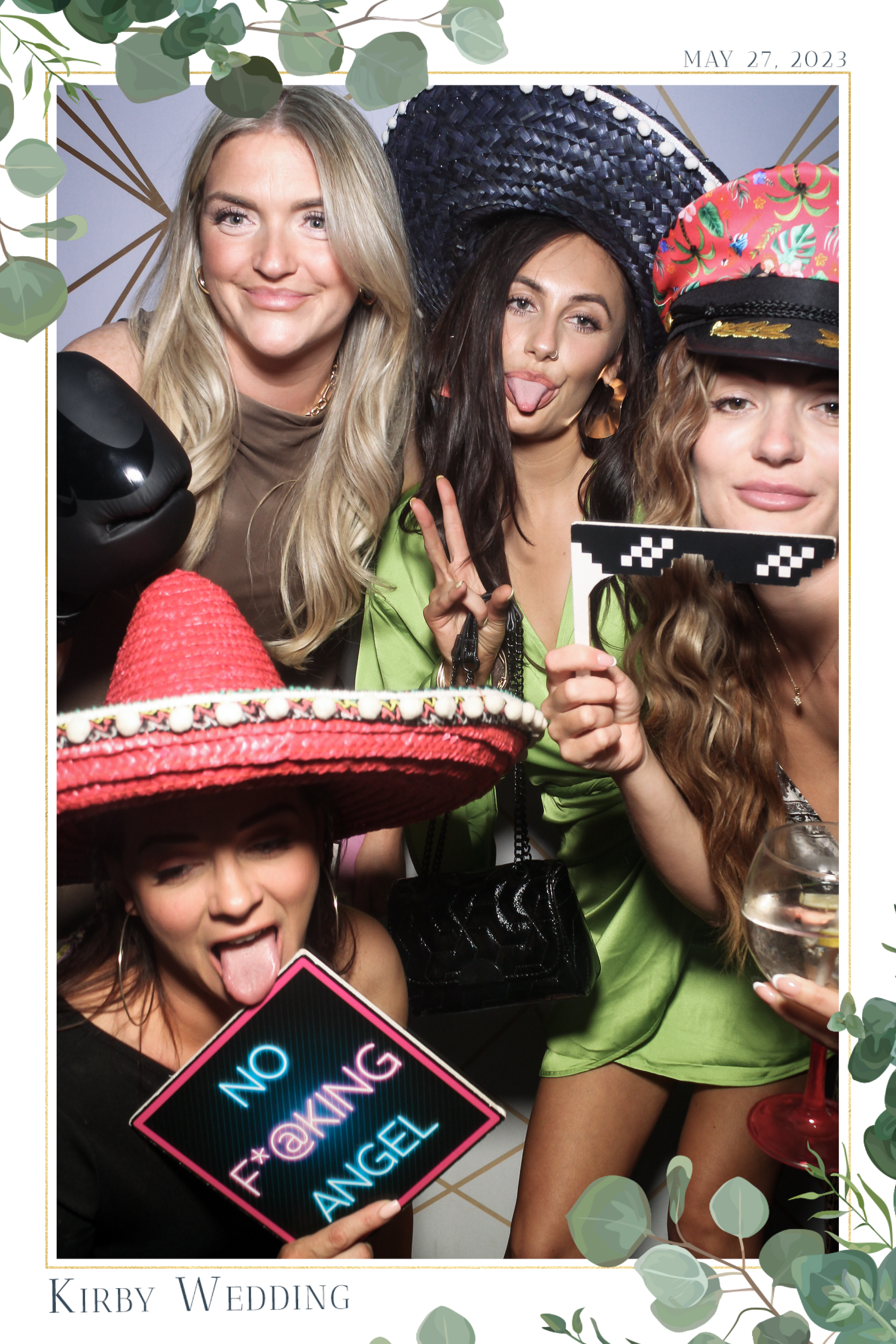 Kirby Wedding - Selfie Mirror | View more photos from the event at gallery.freshbooths.com/u/FreshBooths/Kirby-Wedding-Selfie-Mirror