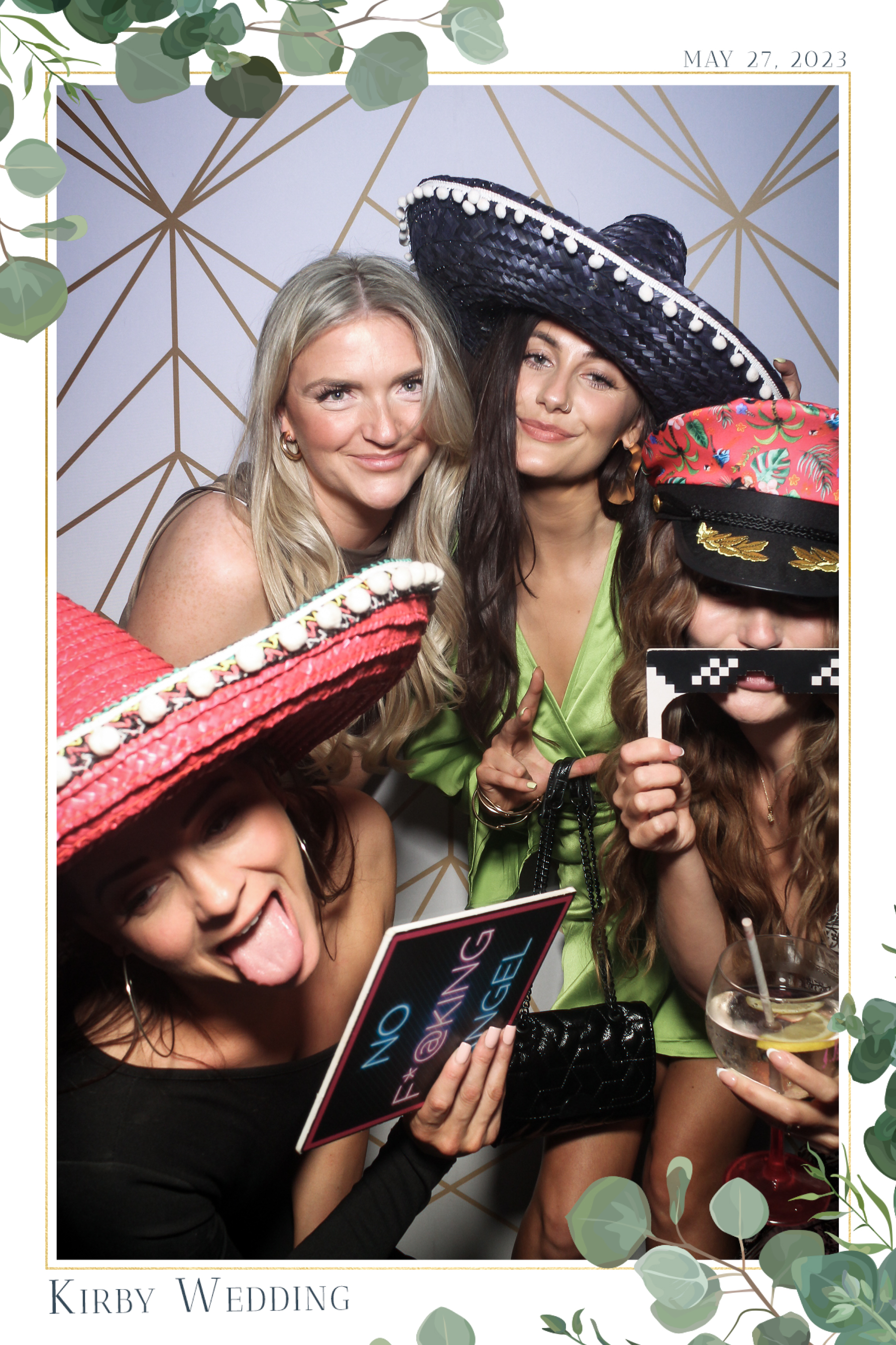 Kirby Wedding - Selfie Mirror | View more photos from the event at gallery.freshbooths.com/u/FreshBooths/Kirby-Wedding-Selfie-Mirror