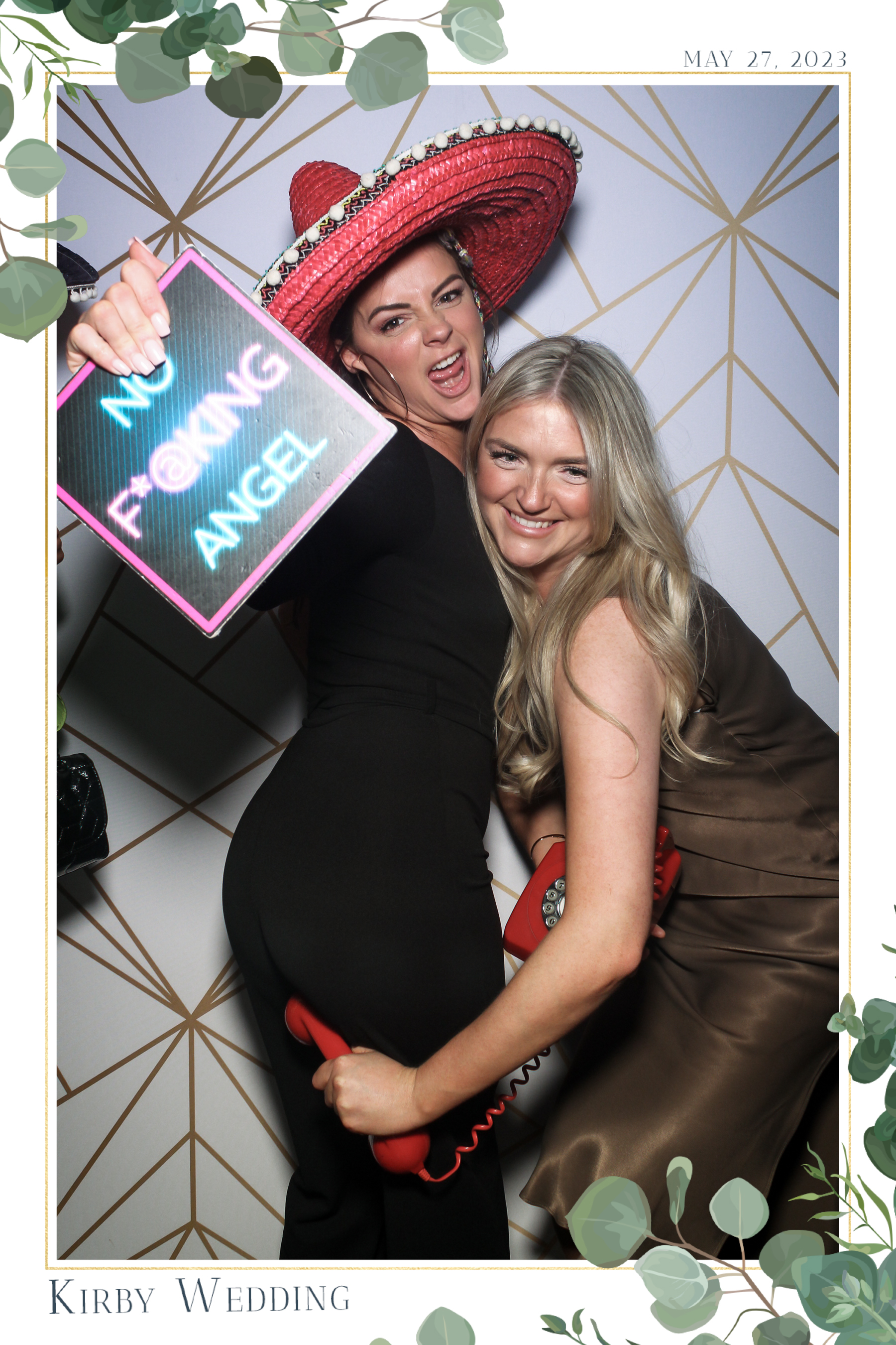 Kirby Wedding - Selfie Mirror | View more photos from the event at gallery.freshbooths.com/u/FreshBooths/Kirby-Wedding-Selfie-Mirror