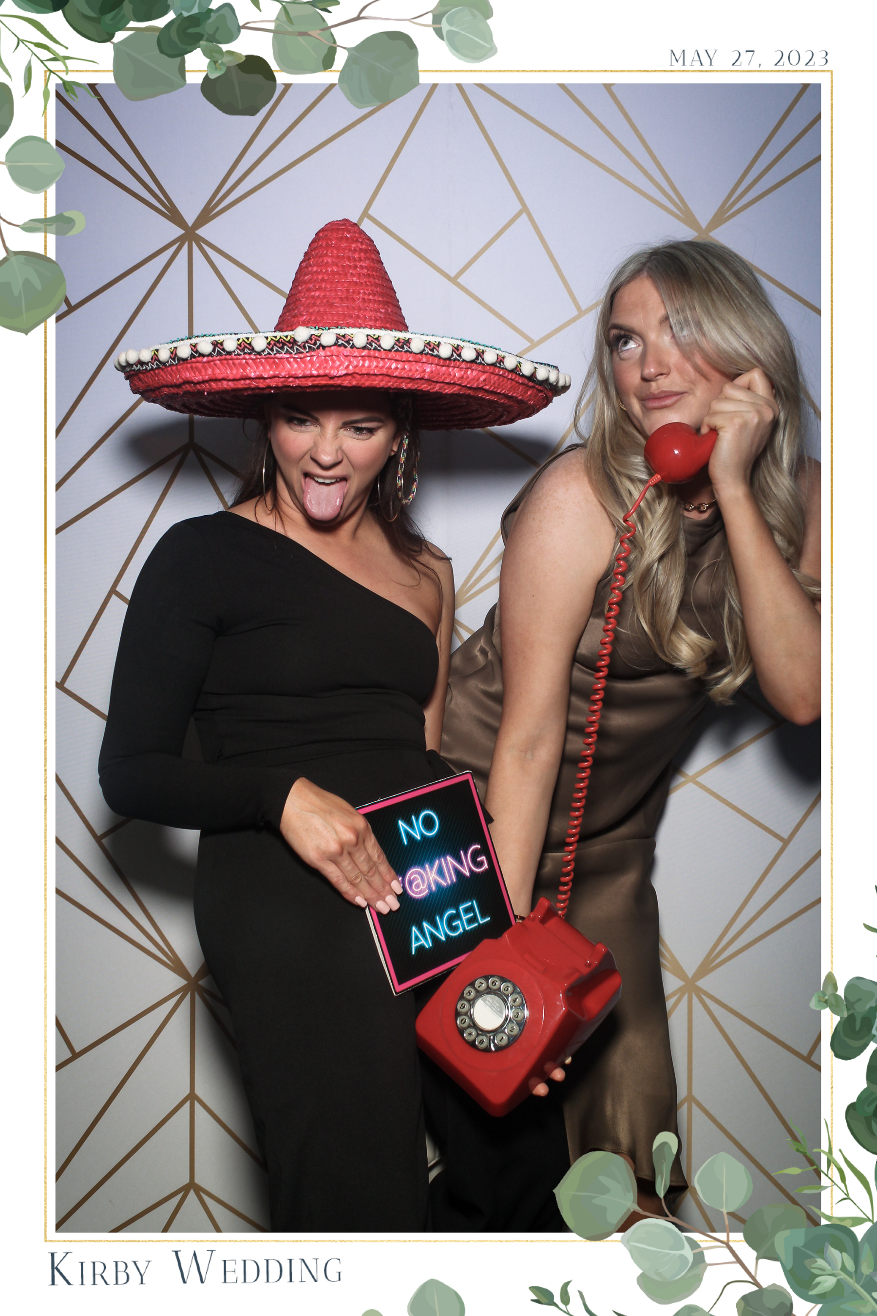 Kirby Wedding - Selfie Mirror | View more photos from the event at gallery.freshbooths.com/u/FreshBooths/Kirby-Wedding-Selfie-Mirror