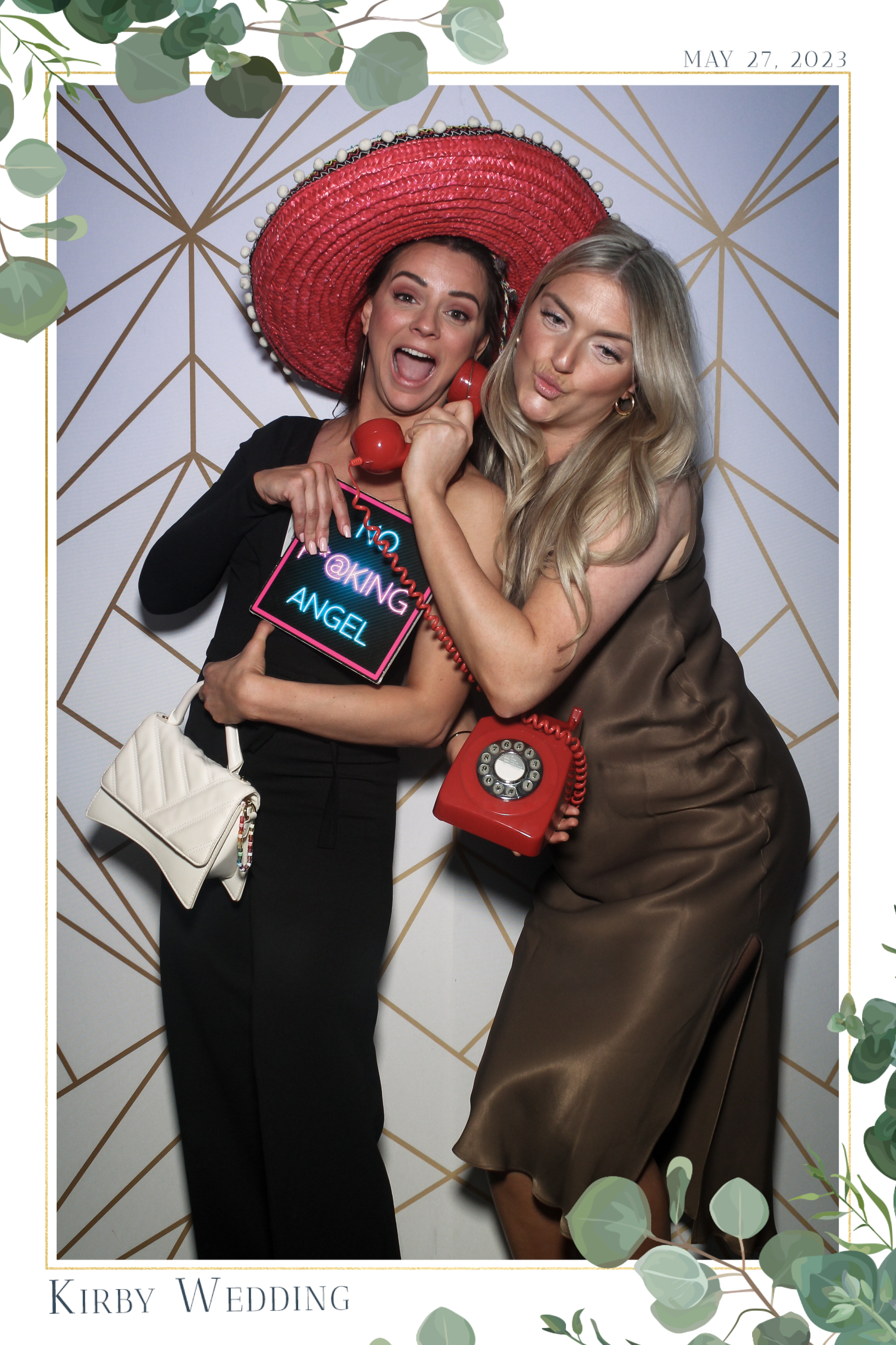 Kirby Wedding - Selfie Mirror | View more photos from the event at gallery.freshbooths.com/u/FreshBooths/Kirby-Wedding-Selfie-Mirror