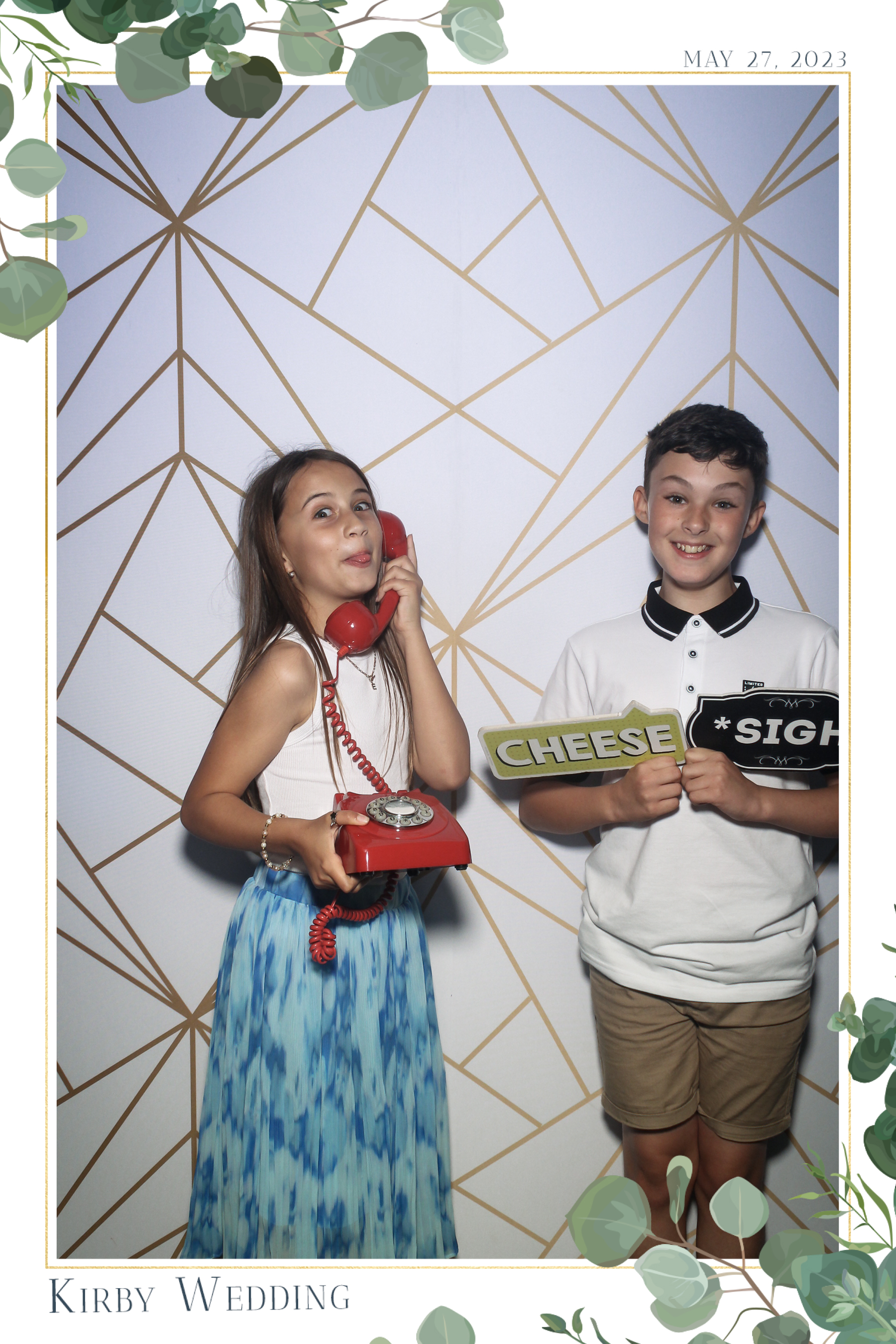 Kirby Wedding - Selfie Mirror | View more photos from the event at gallery.freshbooths.com/u/FreshBooths/Kirby-Wedding-Selfie-Mirror