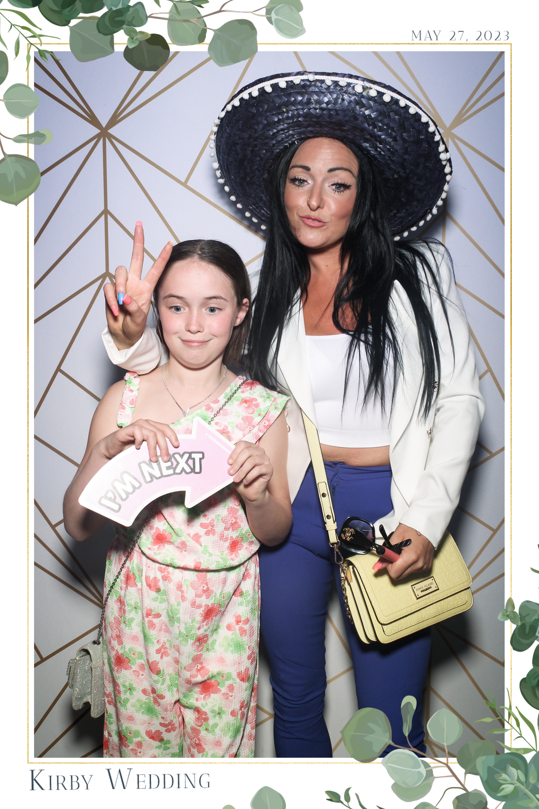 Kirby Wedding - Selfie Mirror | View more photos from the event at gallery.freshbooths.com/u/FreshBooths/Kirby-Wedding-Selfie-Mirror