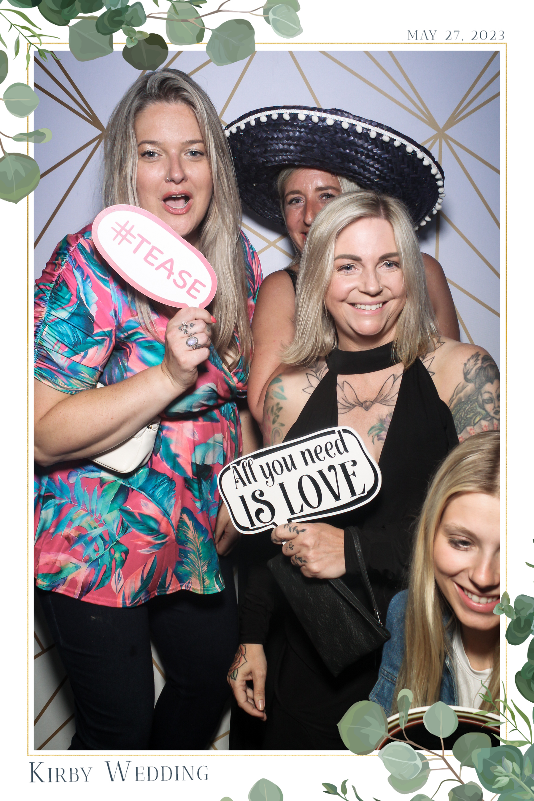 Kirby Wedding - Selfie Mirror | View more photos from the event at gallery.freshbooths.com/u/FreshBooths/Kirby-Wedding-Selfie-Mirror