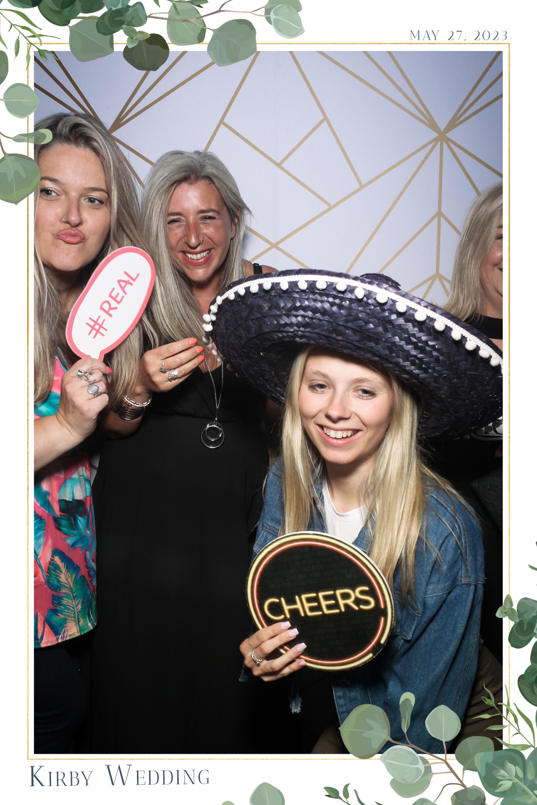 Kirby Wedding - Selfie Mirror | View more photos from the event at gallery.freshbooths.com/u/FreshBooths/Kirby-Wedding-Selfie-Mirror