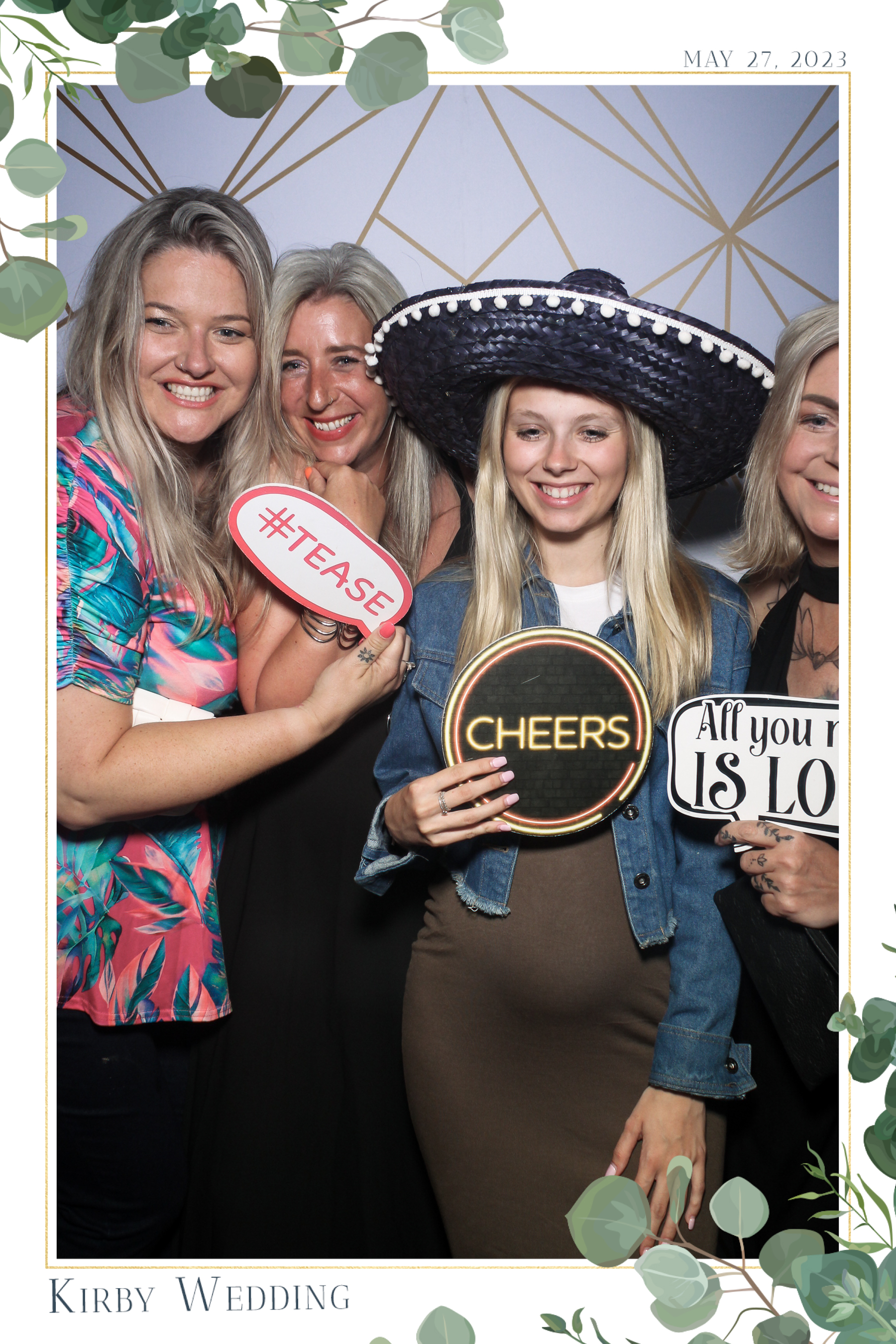 Kirby Wedding - Selfie Mirror | View more photos from the event at gallery.freshbooths.com/u/FreshBooths/Kirby-Wedding-Selfie-Mirror