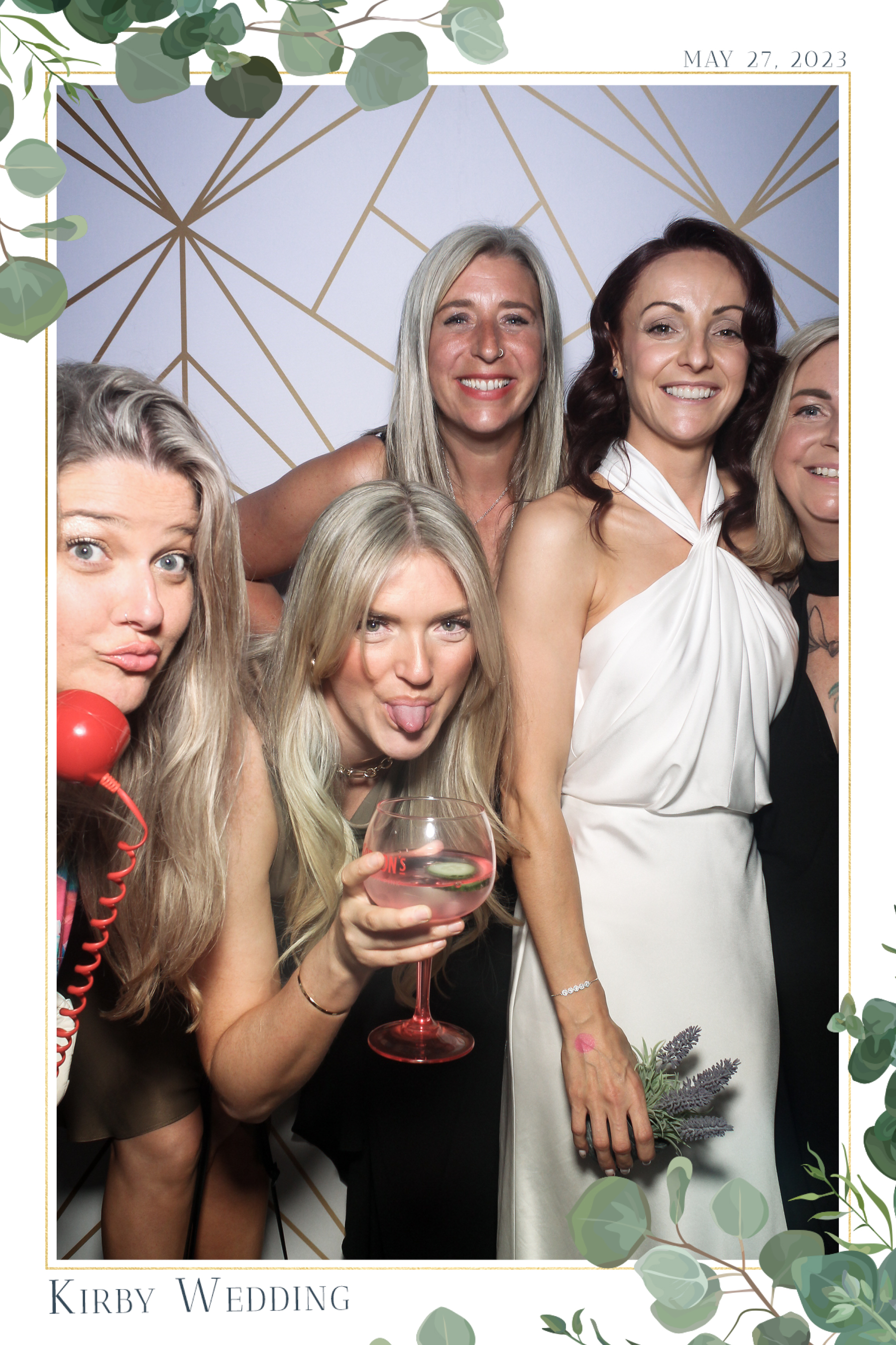 Kirby Wedding - Selfie Mirror | View more photos from the event at gallery.freshbooths.com/u/FreshBooths/Kirby-Wedding-Selfie-Mirror