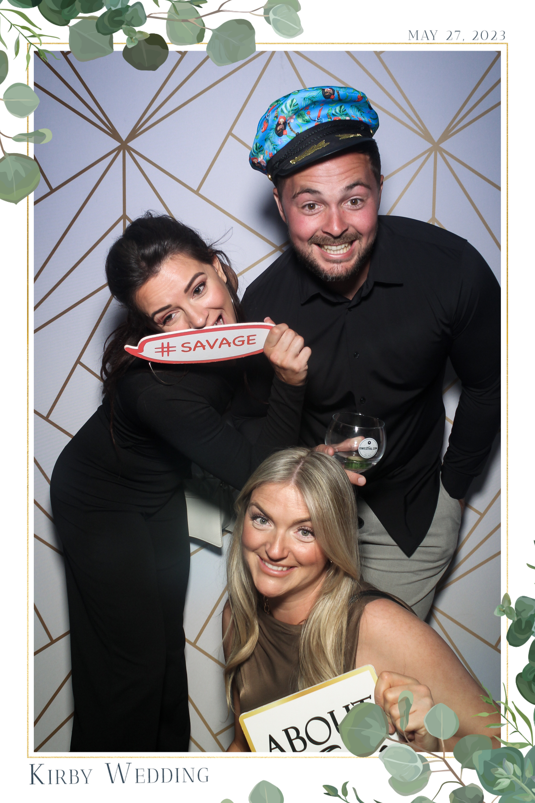 Kirby Wedding - Selfie Mirror | View more photos from the event at gallery.freshbooths.com/u/FreshBooths/Kirby-Wedding-Selfie-Mirror