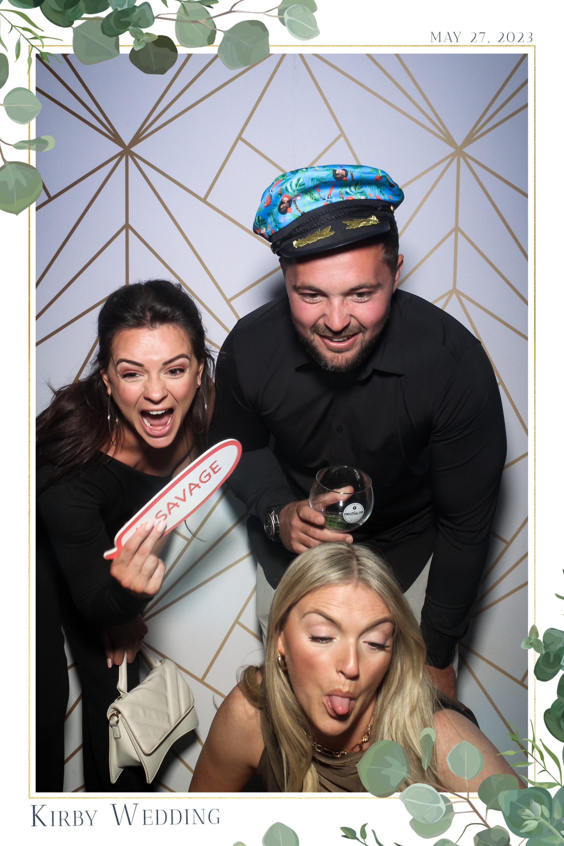 Kirby Wedding - Selfie Mirror | View more photos from the event at gallery.freshbooths.com/u/FreshBooths/Kirby-Wedding-Selfie-Mirror