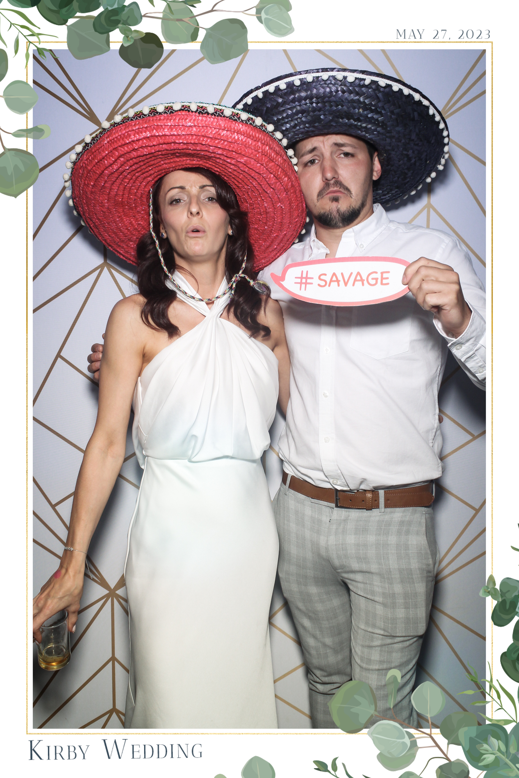 Kirby Wedding - Selfie Mirror | View more photos from the event at gallery.freshbooths.com/u/FreshBooths/Kirby-Wedding-Selfie-Mirror