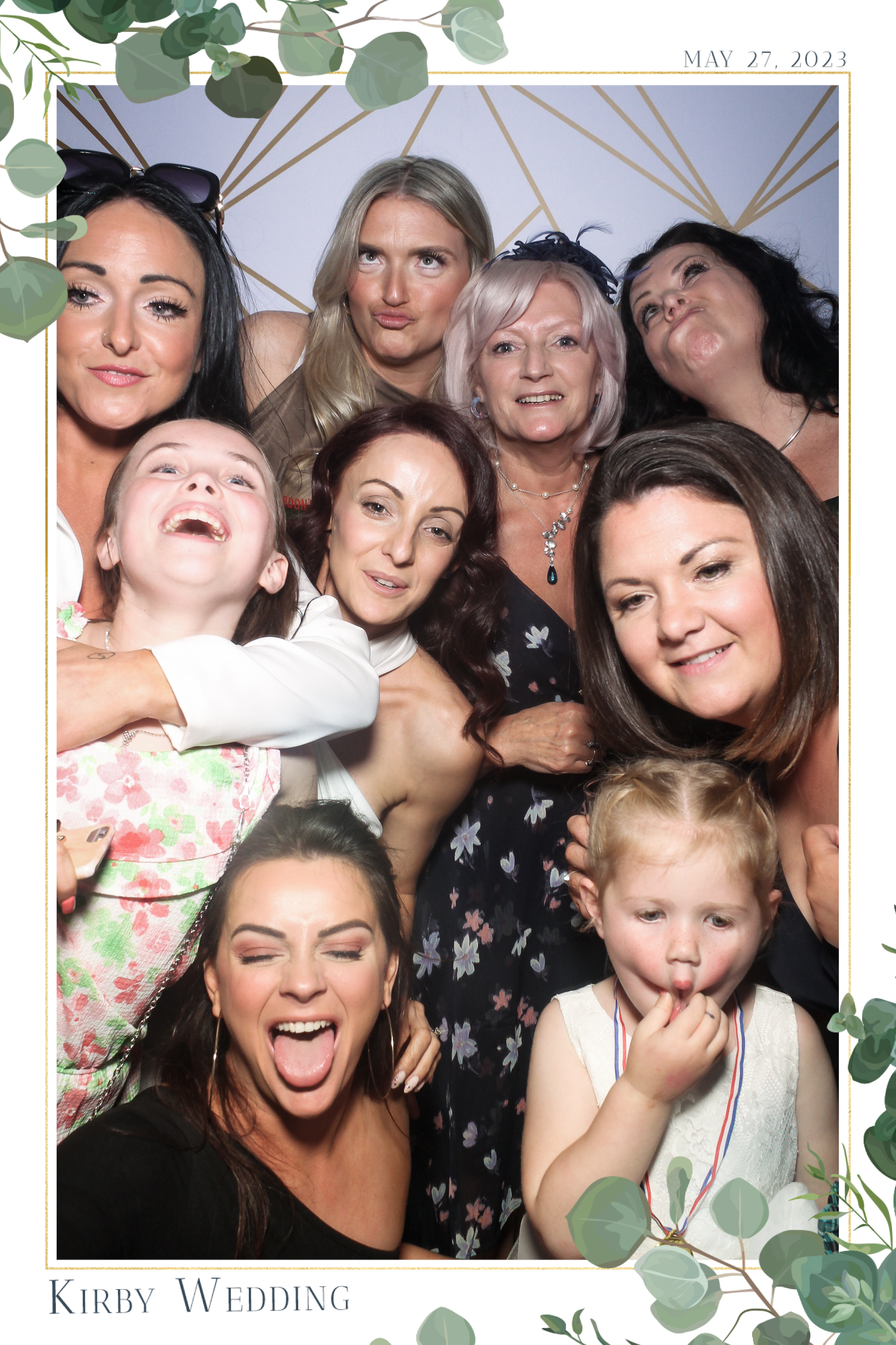 Kirby Wedding - Selfie Mirror | View more photos from the event at gallery.freshbooths.com/u/FreshBooths/Kirby-Wedding-Selfie-Mirror