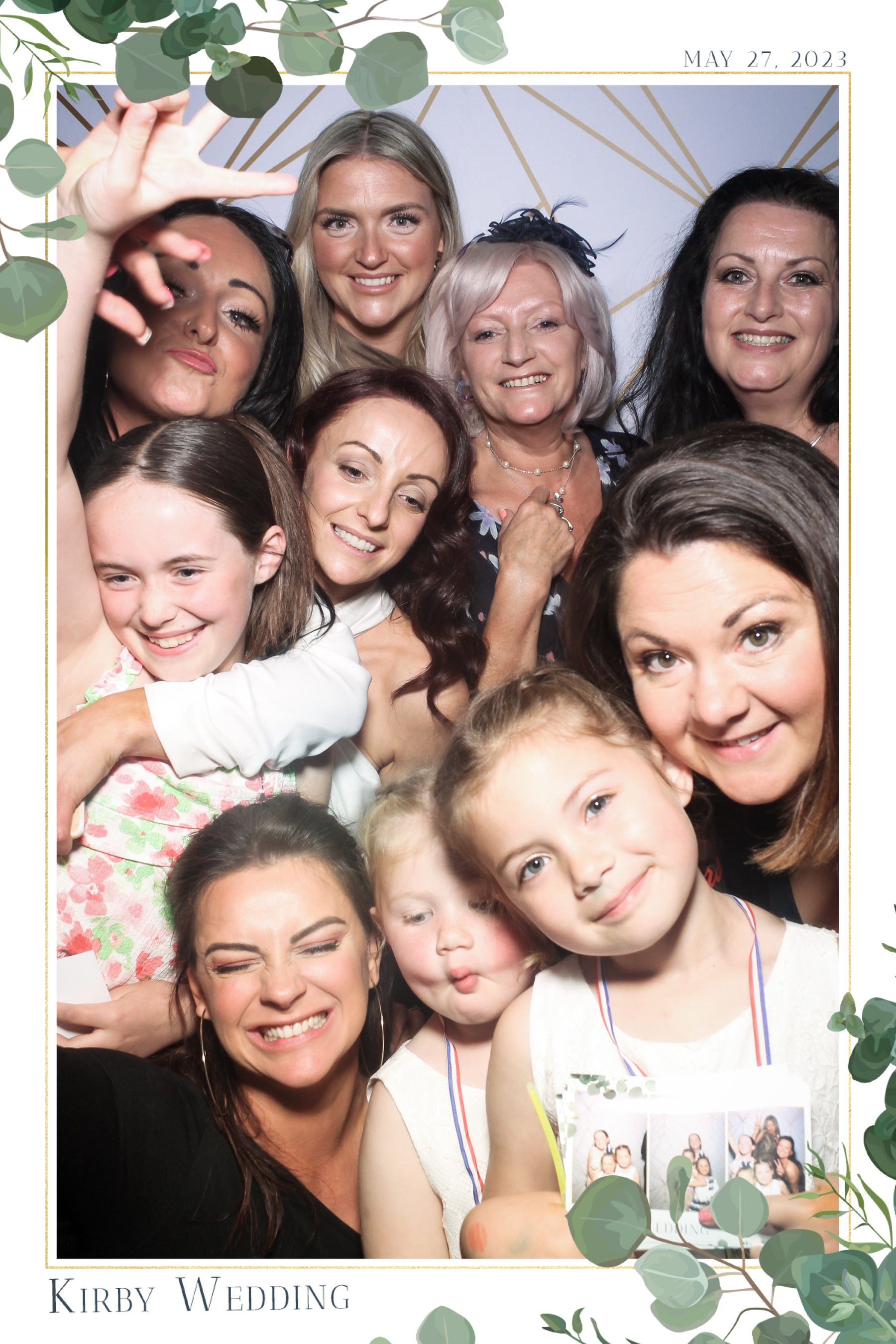 Kirby Wedding - Selfie Mirror | View more photos from the event at gallery.freshbooths.com/u/FreshBooths/Kirby-Wedding-Selfie-Mirror