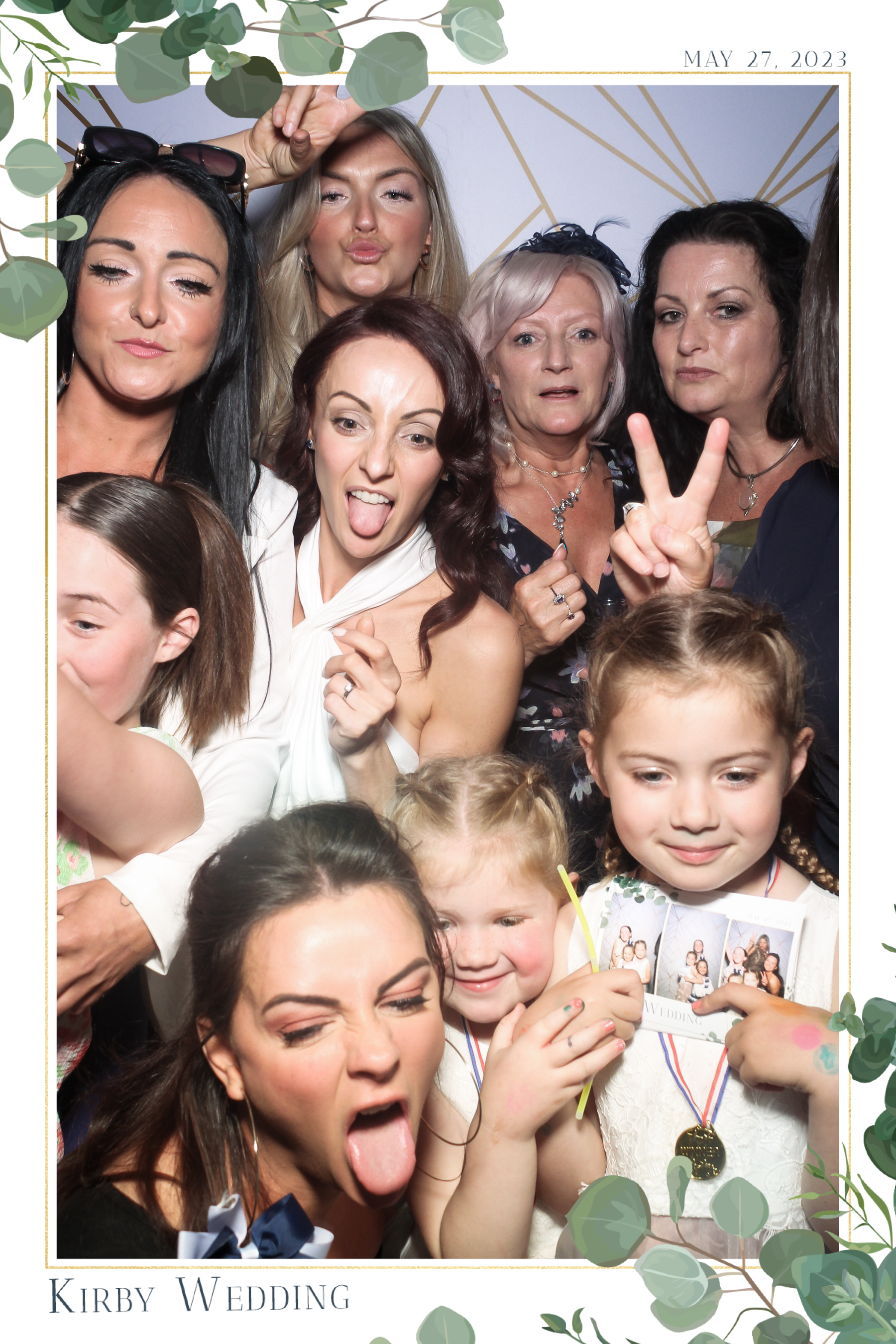 Kirby Wedding - Selfie Mirror | View more photos from the event at gallery.freshbooths.com/u/FreshBooths/Kirby-Wedding-Selfie-Mirror