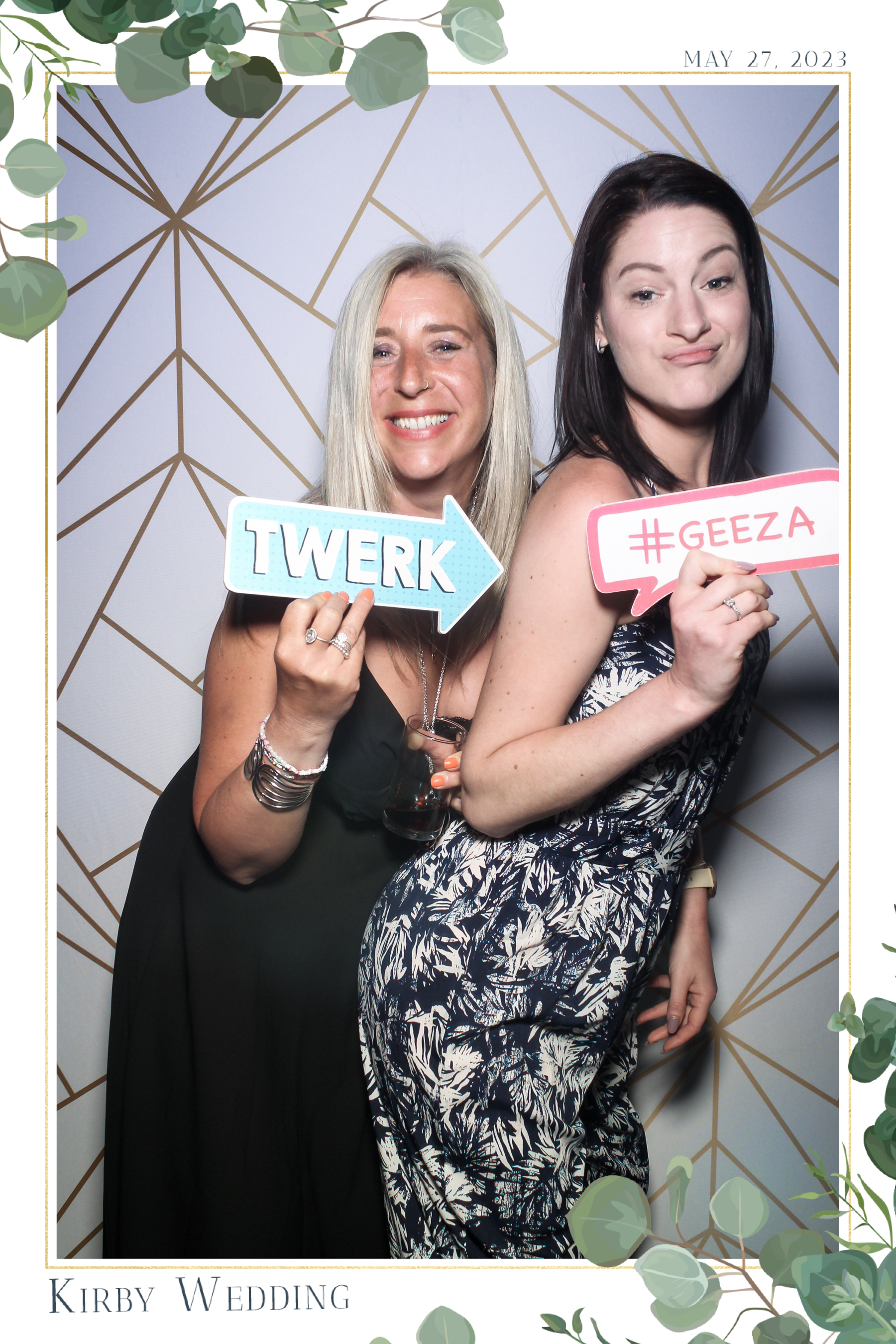 Kirby Wedding - Selfie Mirror | View more photos from the event at gallery.freshbooths.com/u/FreshBooths/Kirby-Wedding-Selfie-Mirror