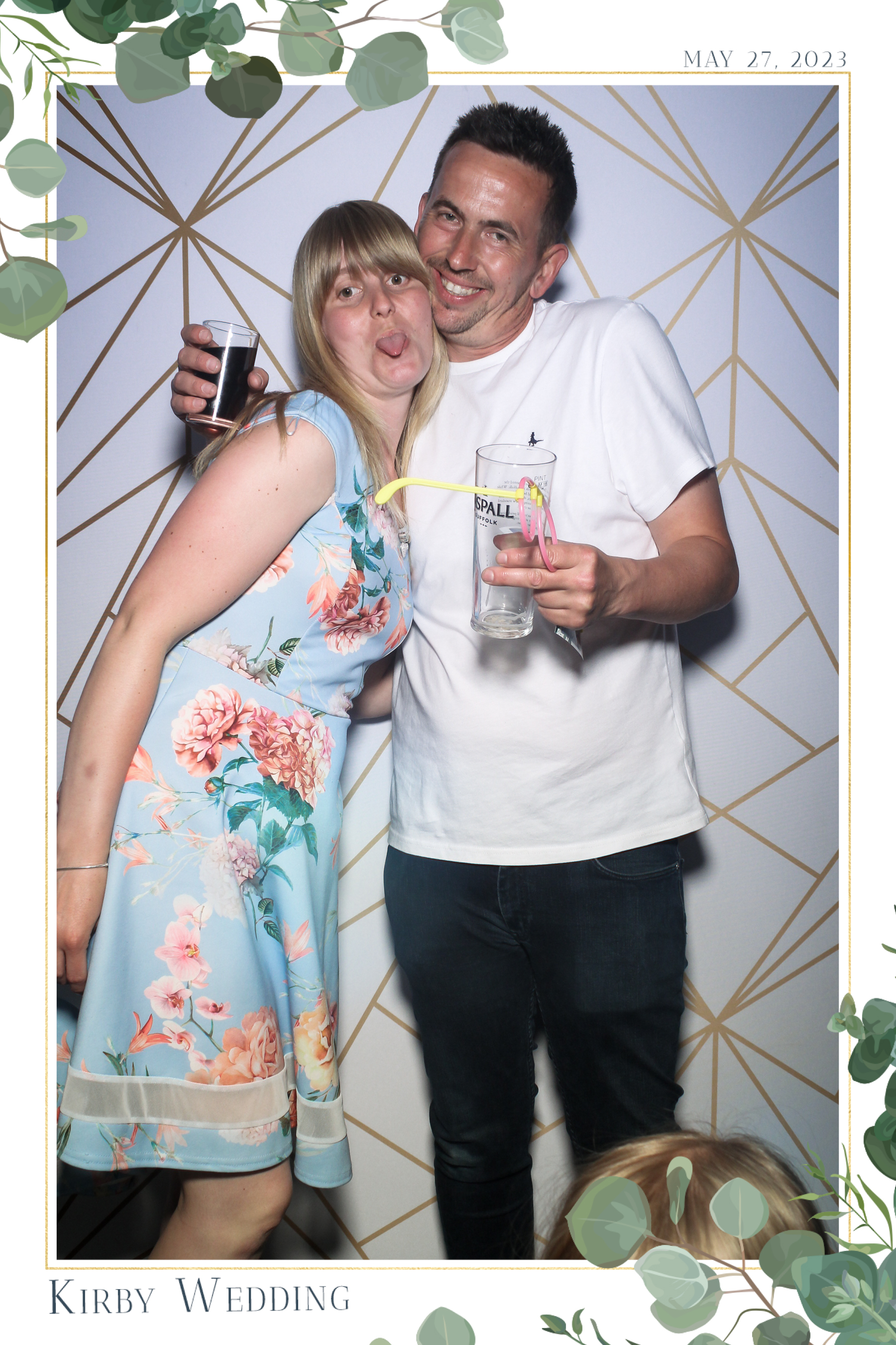 Kirby Wedding - Selfie Mirror | View more photos from the event at gallery.freshbooths.com/u/FreshBooths/Kirby-Wedding-Selfie-Mirror